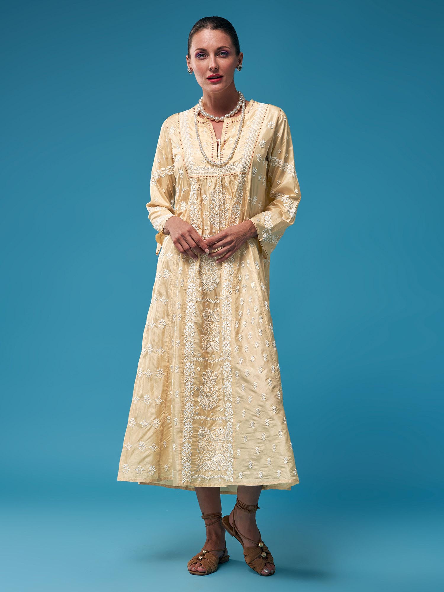 Keshan Silk Dress
