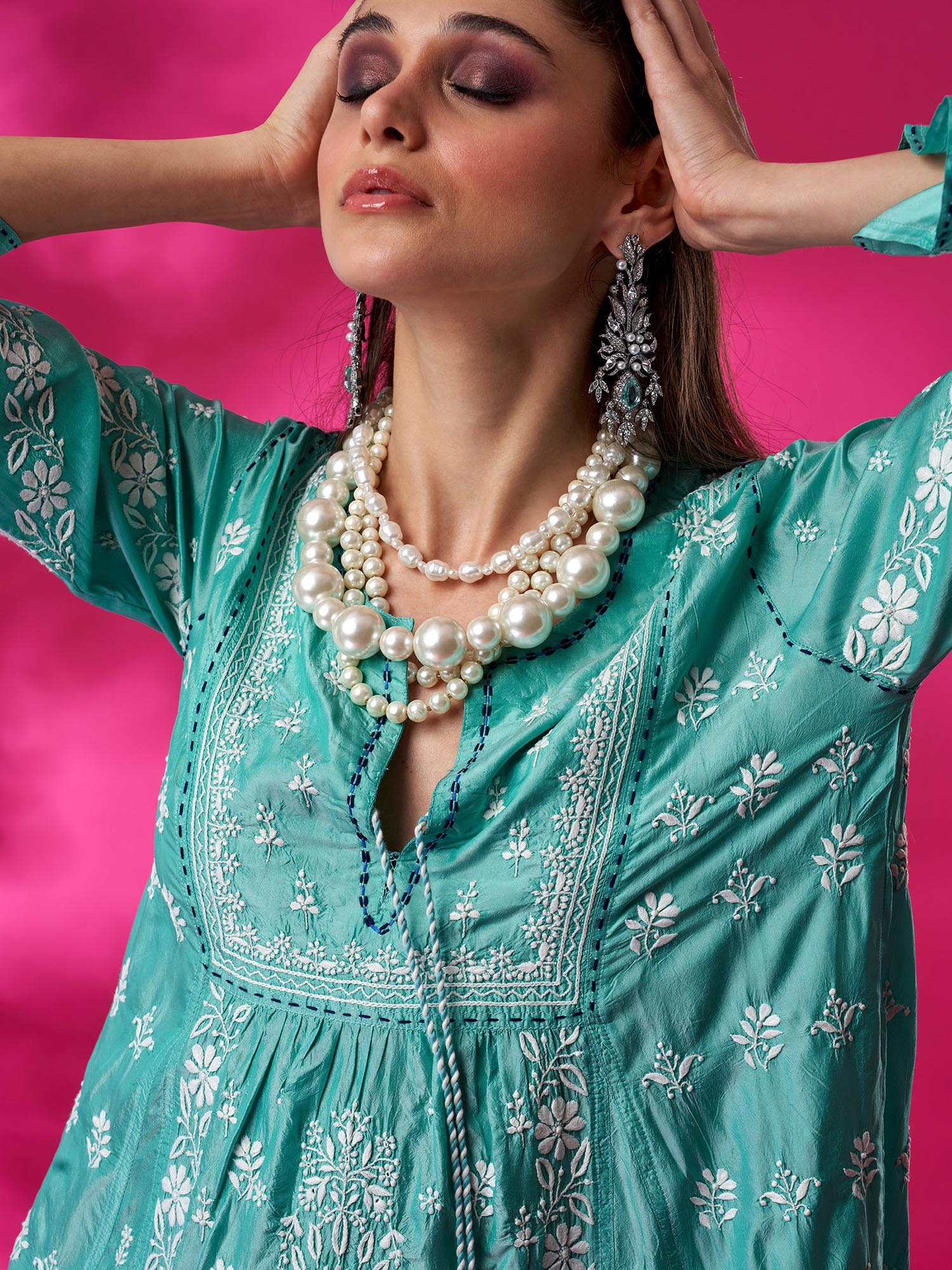 Keshan Silk Dress
