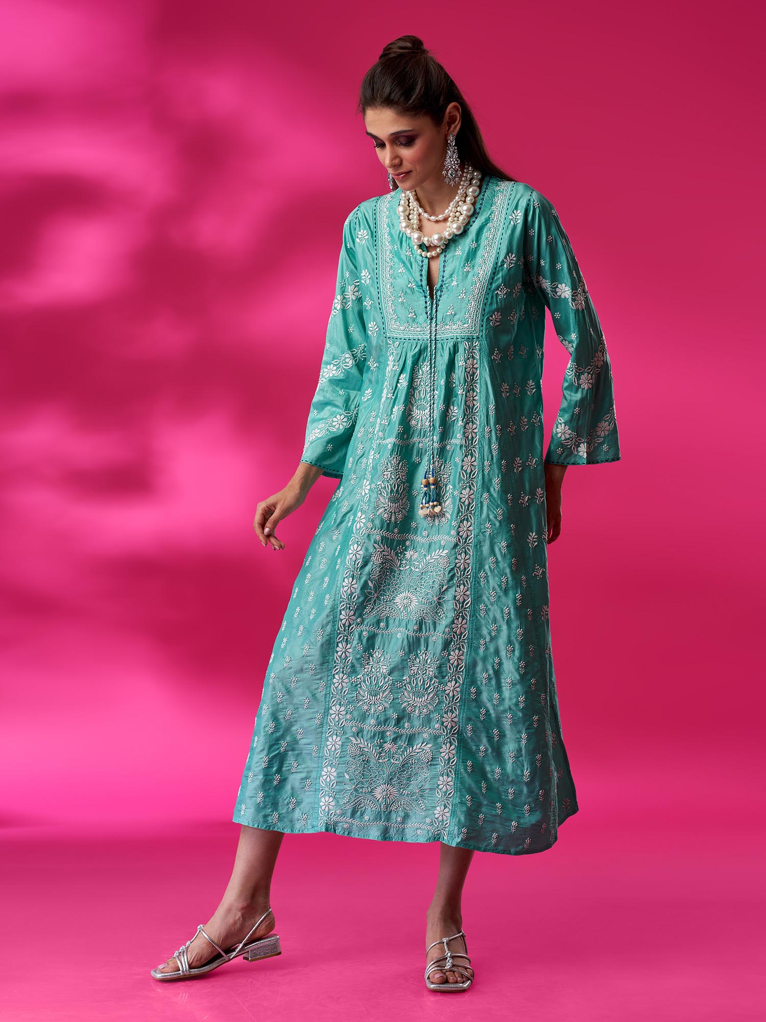 Keshan Silk Dress