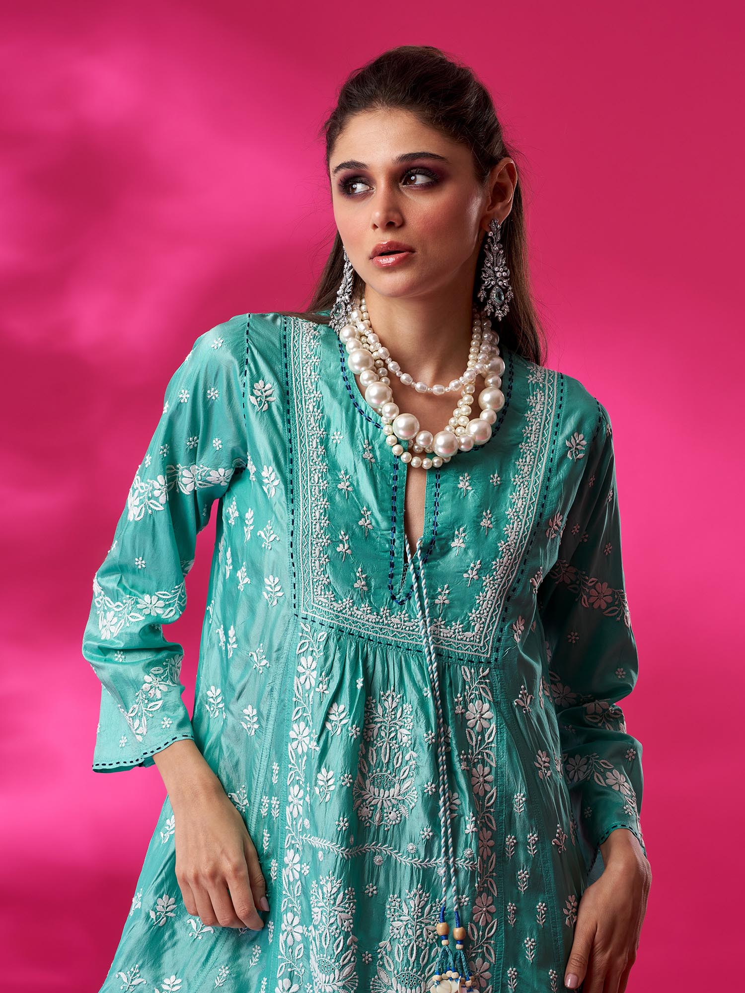 Keshan Silk Dress