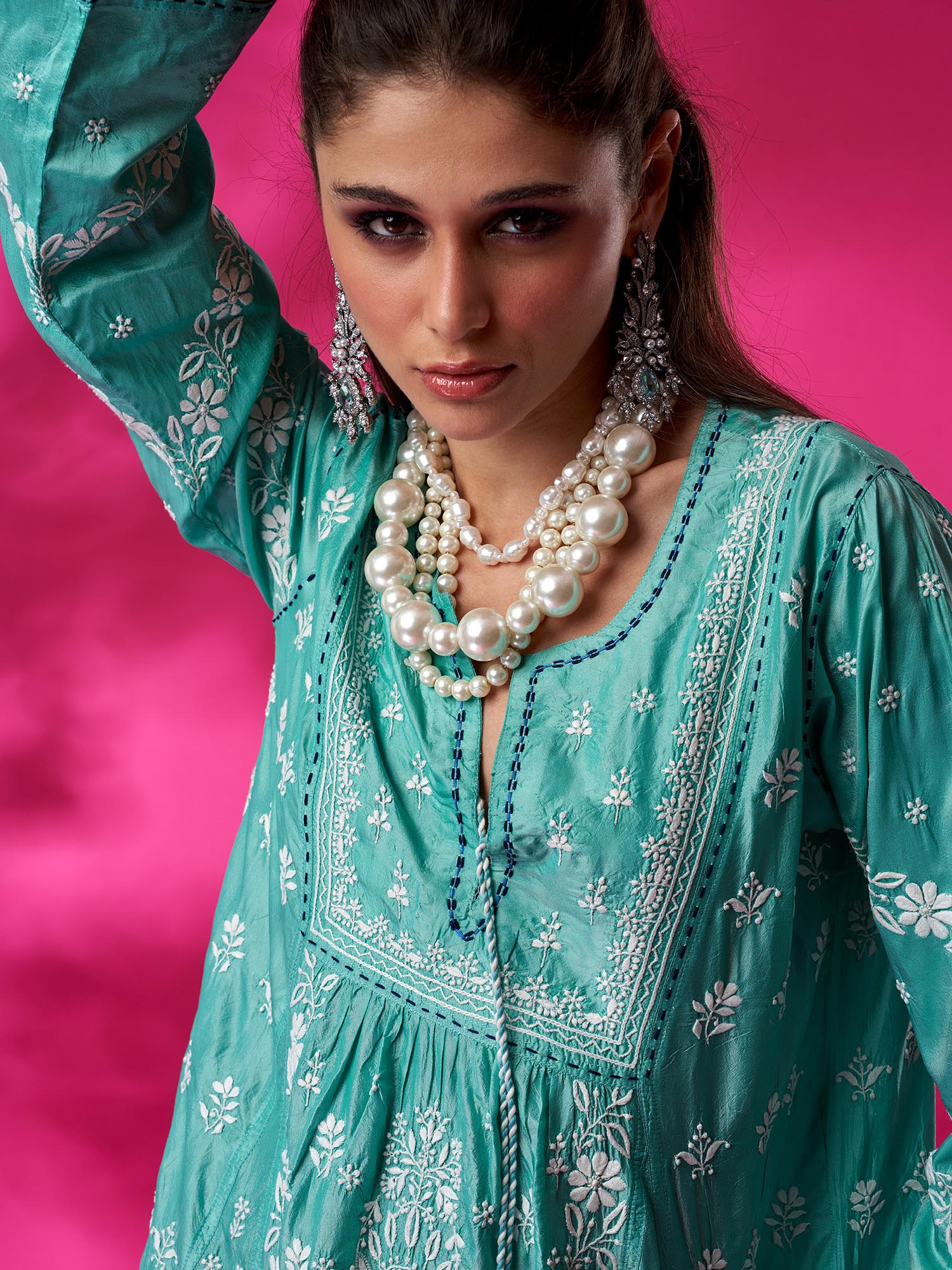 Keshan Silk Dress