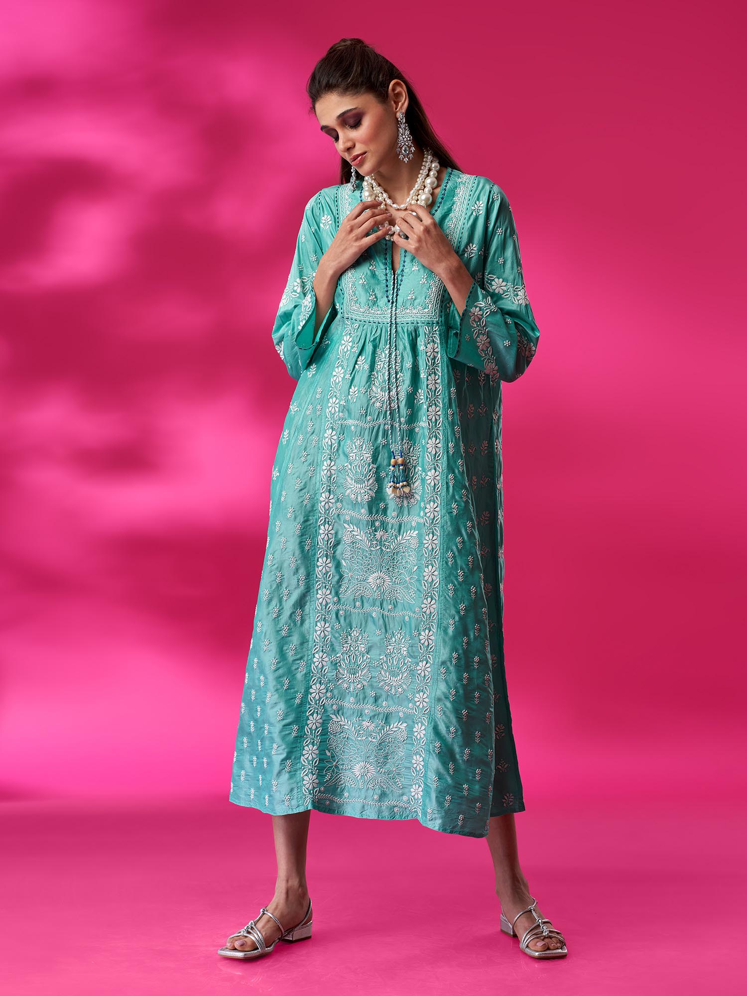 Keshan Silk Dress