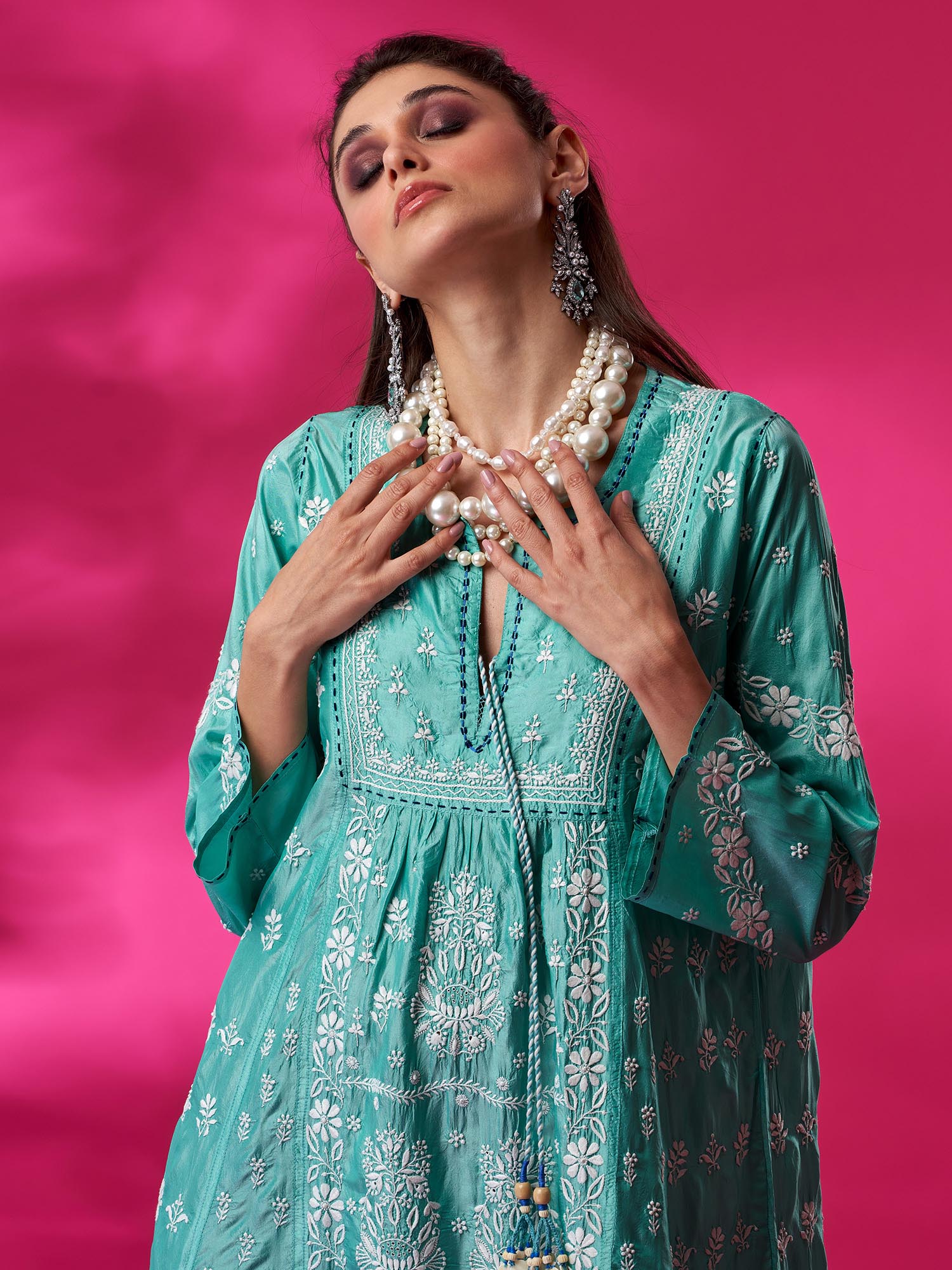 Keshan Silk Dress