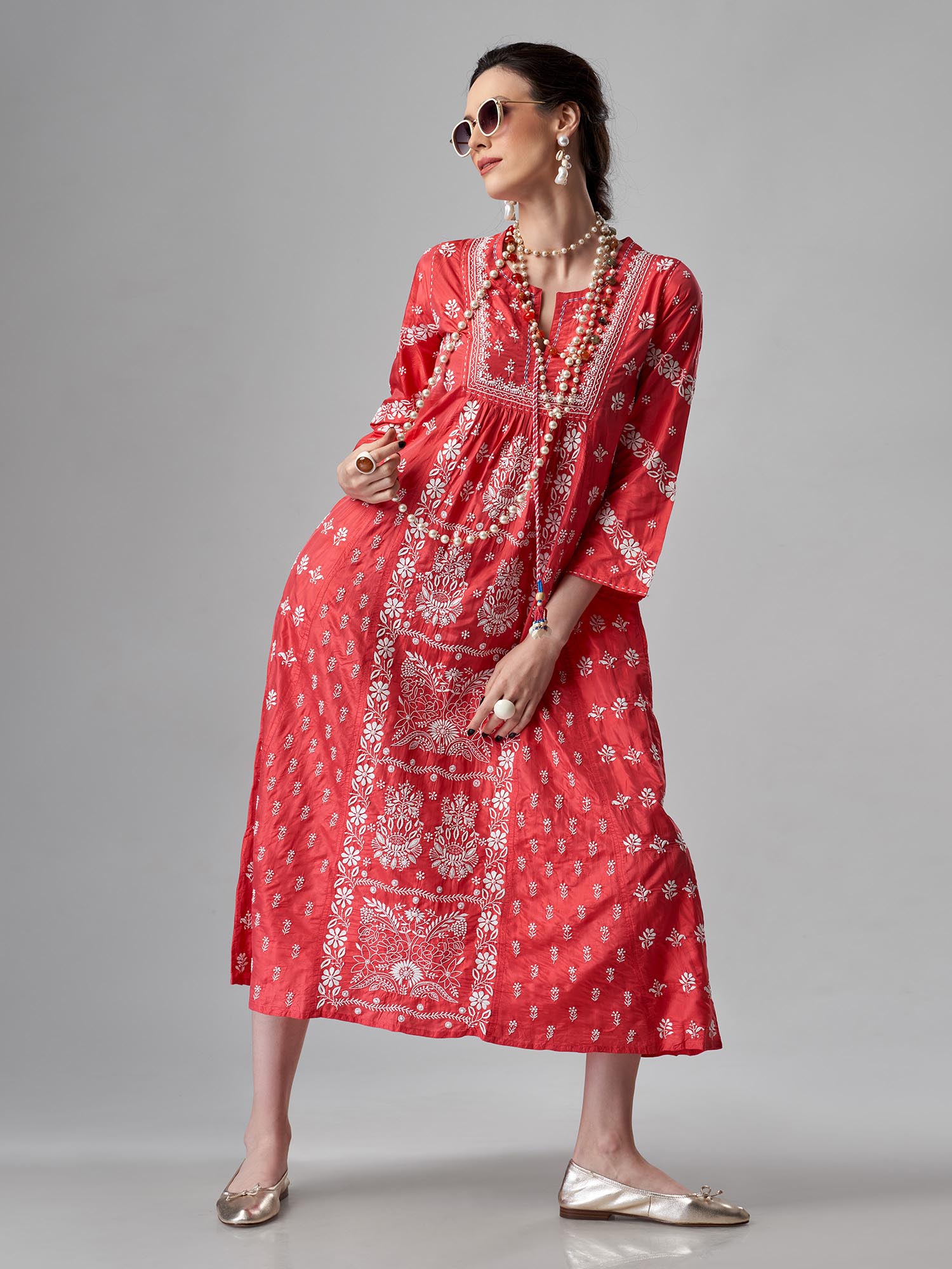 Keshan Silk Dress
