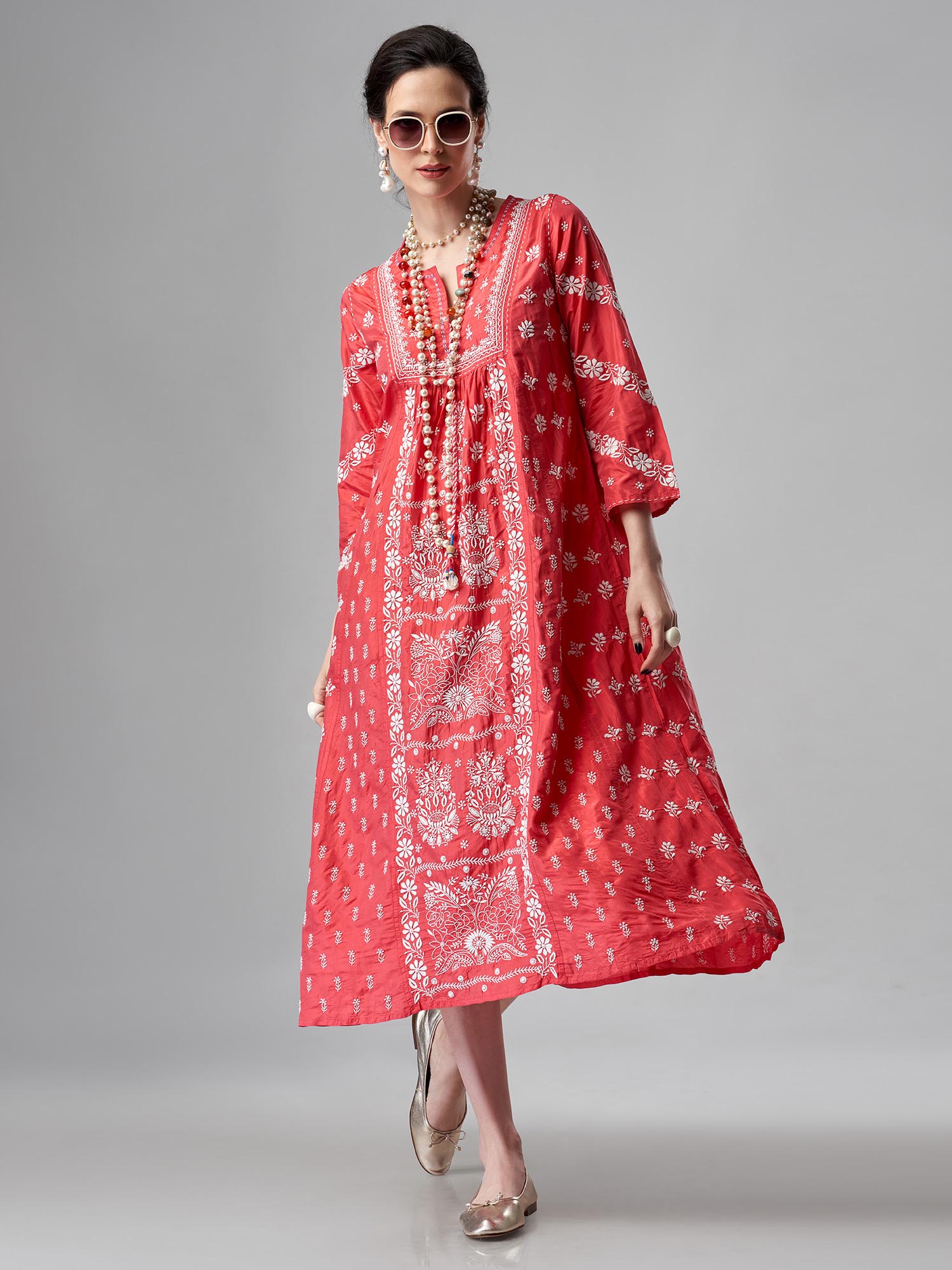 Keshan Silk Dress
