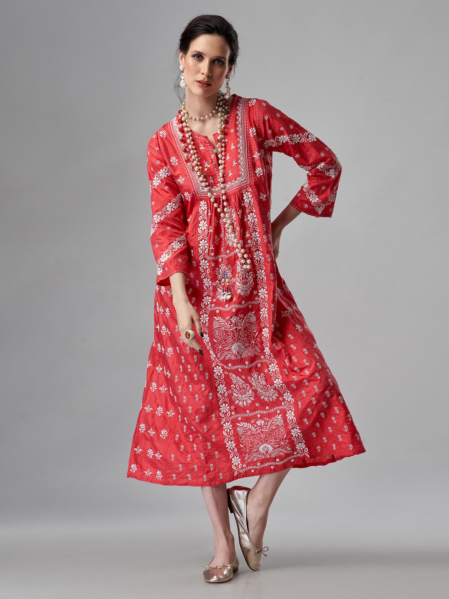 Keshan Silk Dress