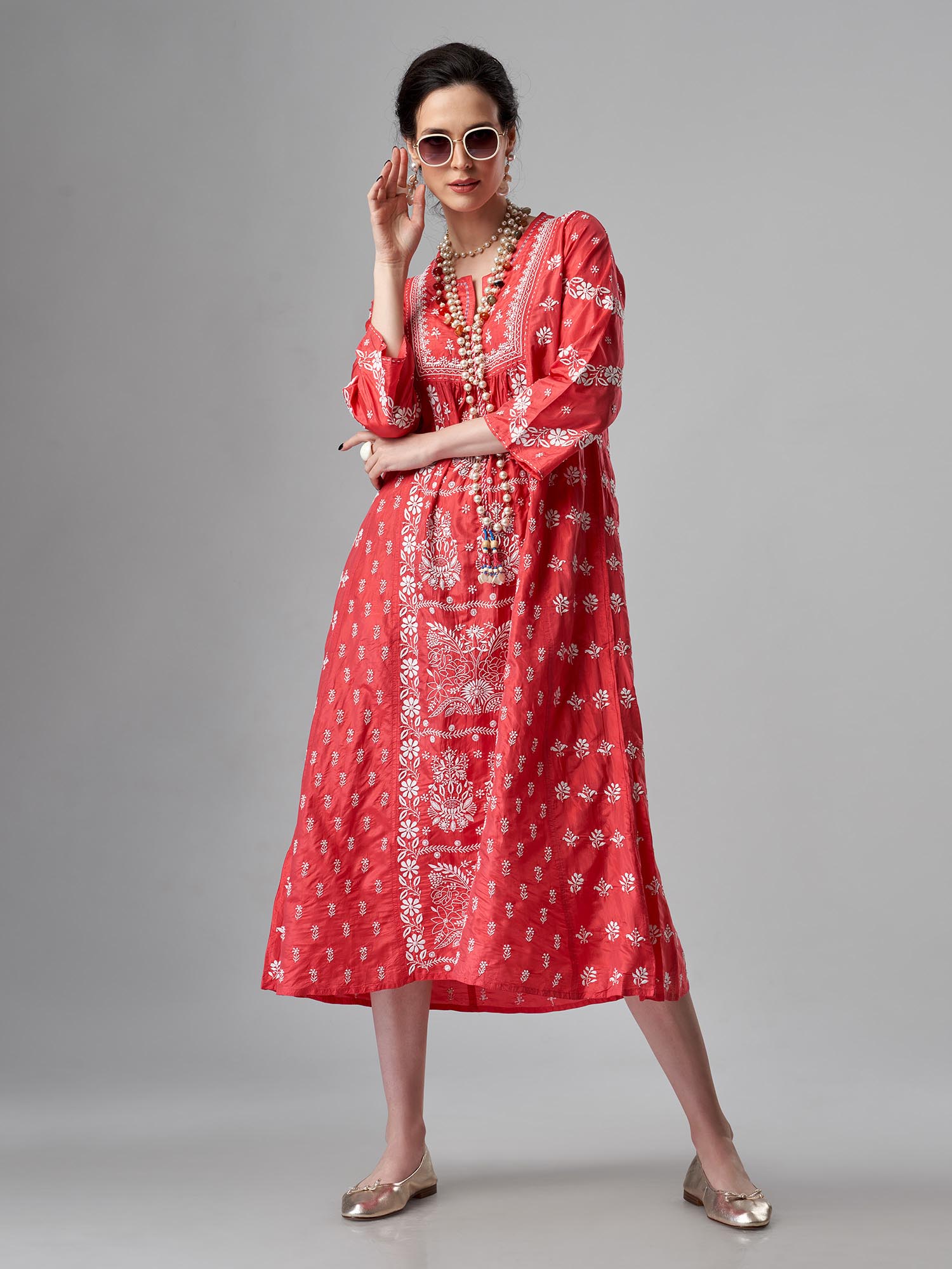 Keshan Silk Dress