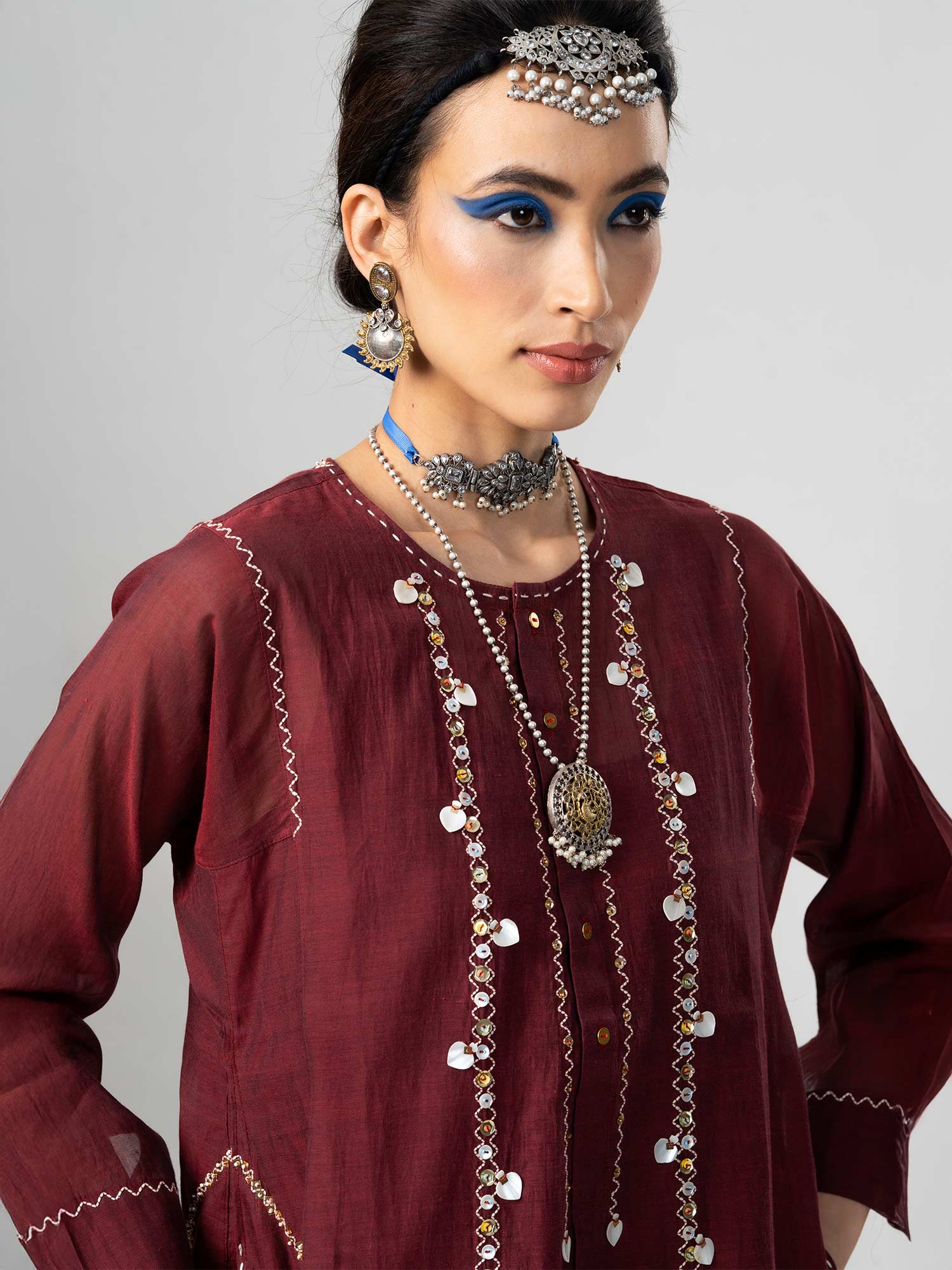 Khirama Handwoven Kaftan