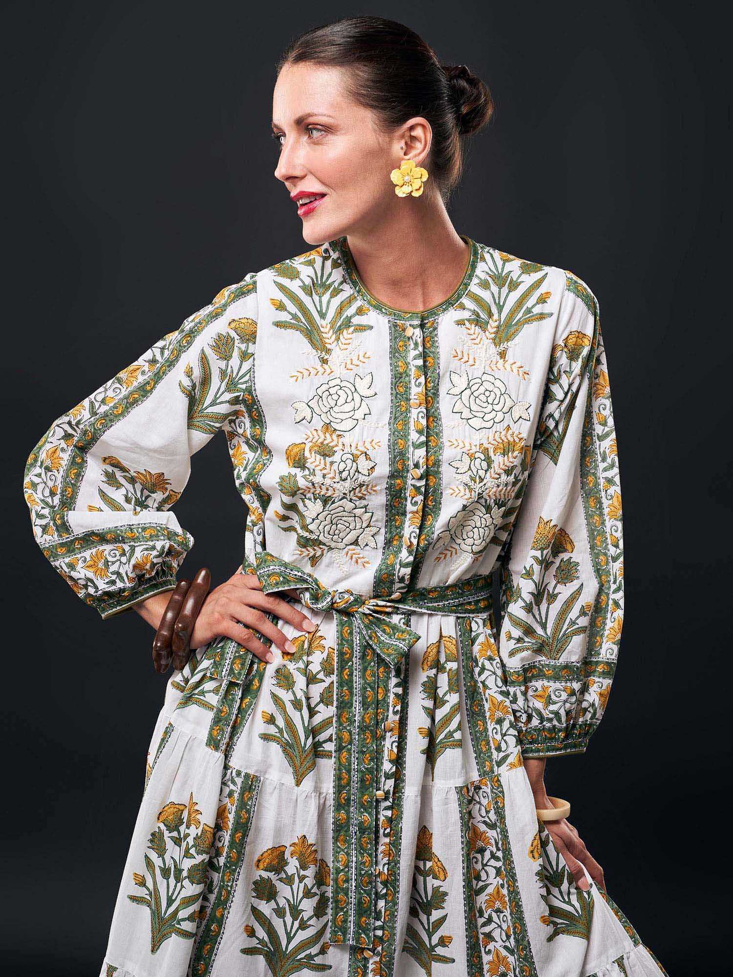 Laxmi Niwas Cotton Dress