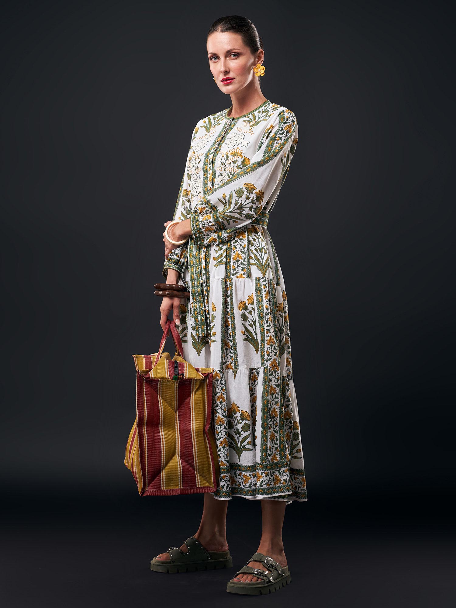 Laxmi Niwas Cotton Dress