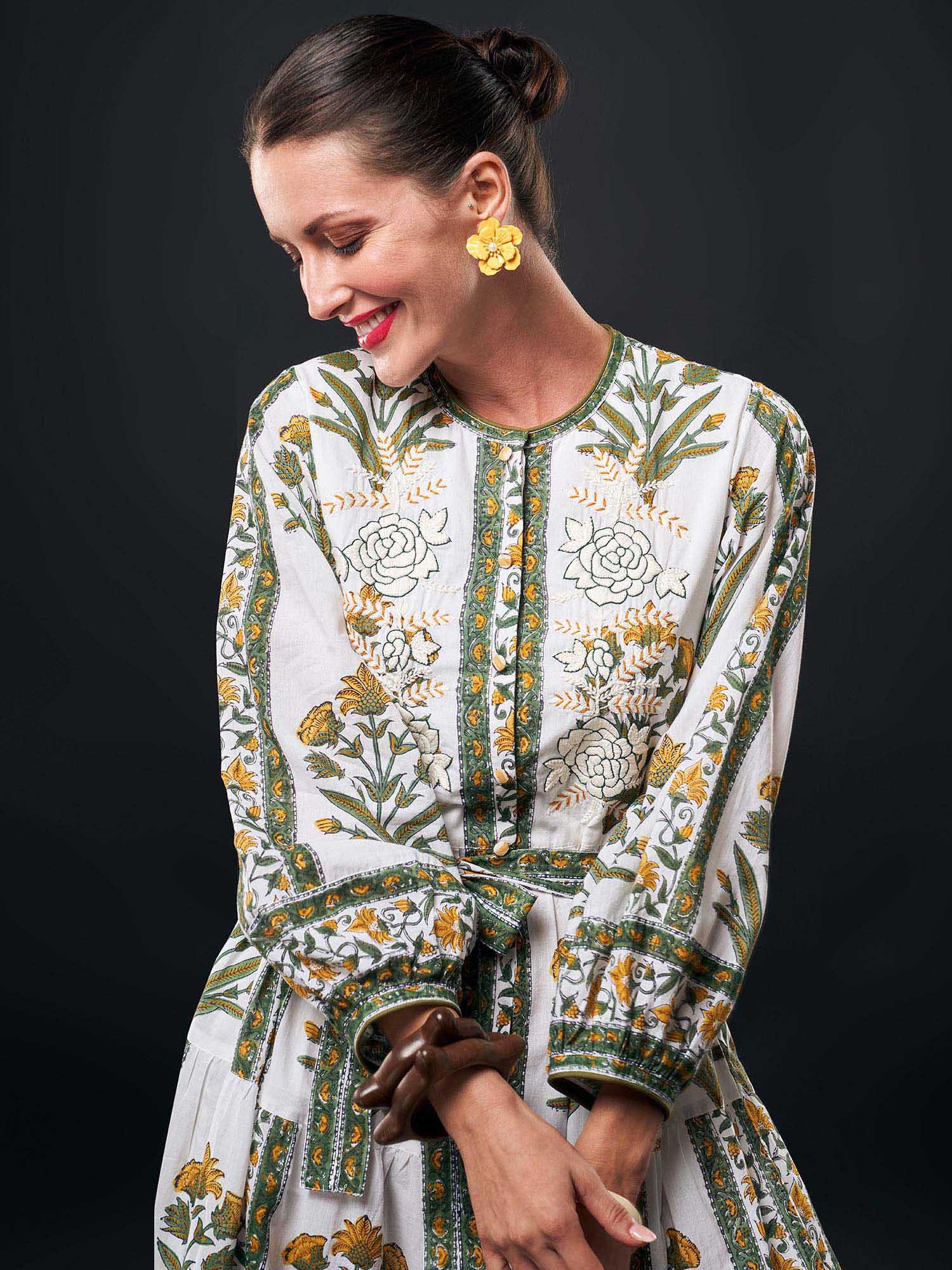 Laxmi Niwas Cotton Dress