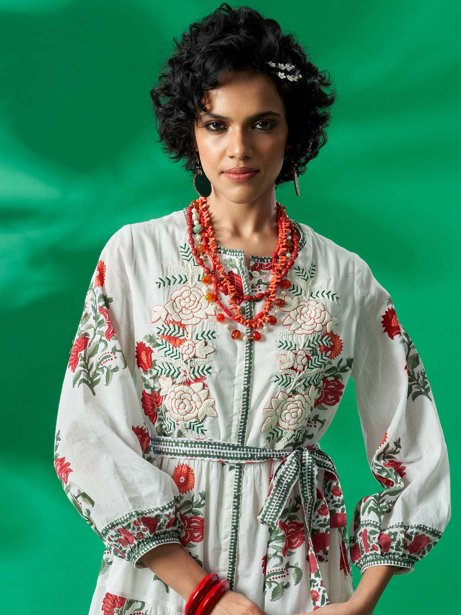 Laxmi Niwas Cotton Dress