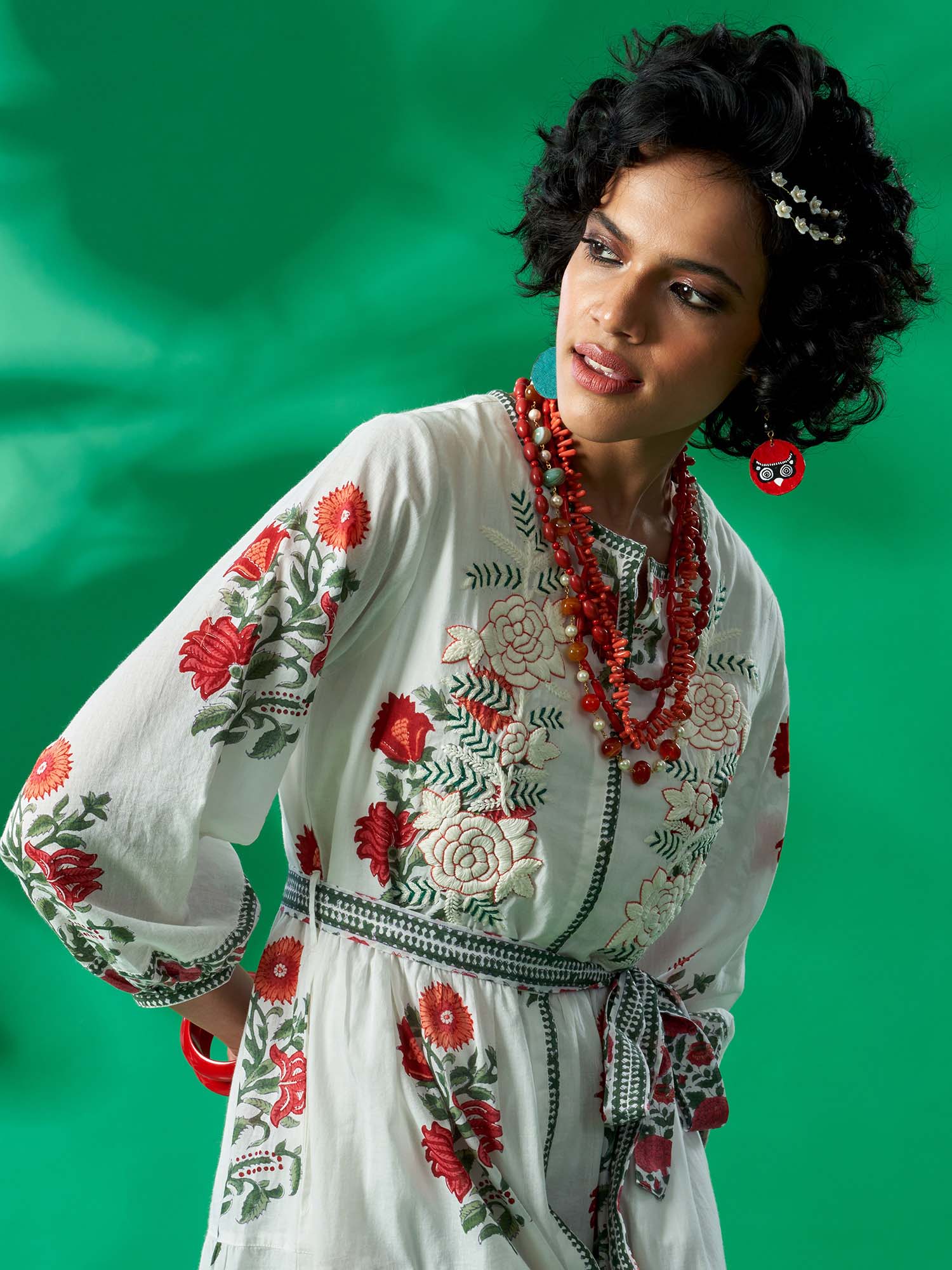 Laxmi Niwas Cotton Dress