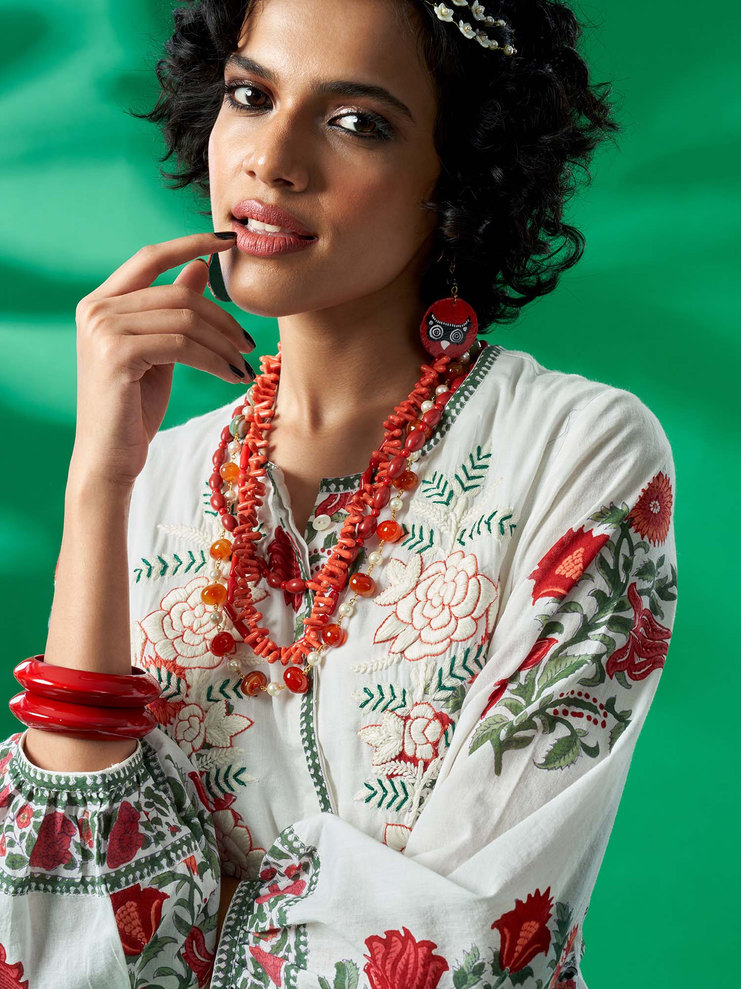 Laxmi Niwas Cotton Dress