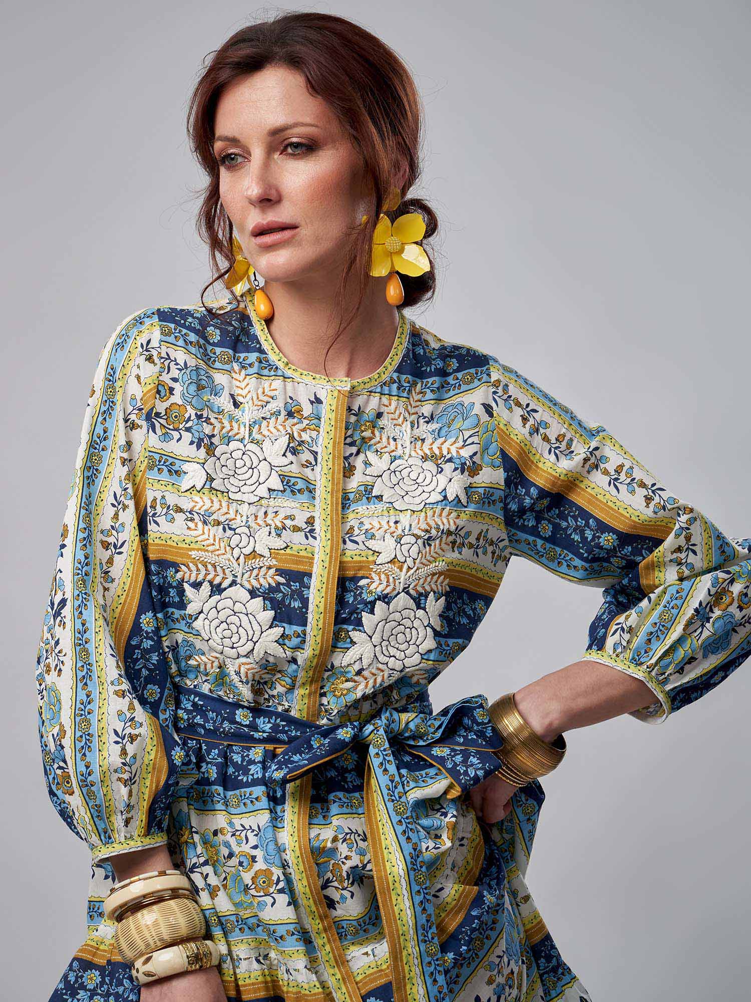 Laxmi Niwas Cotton Dress