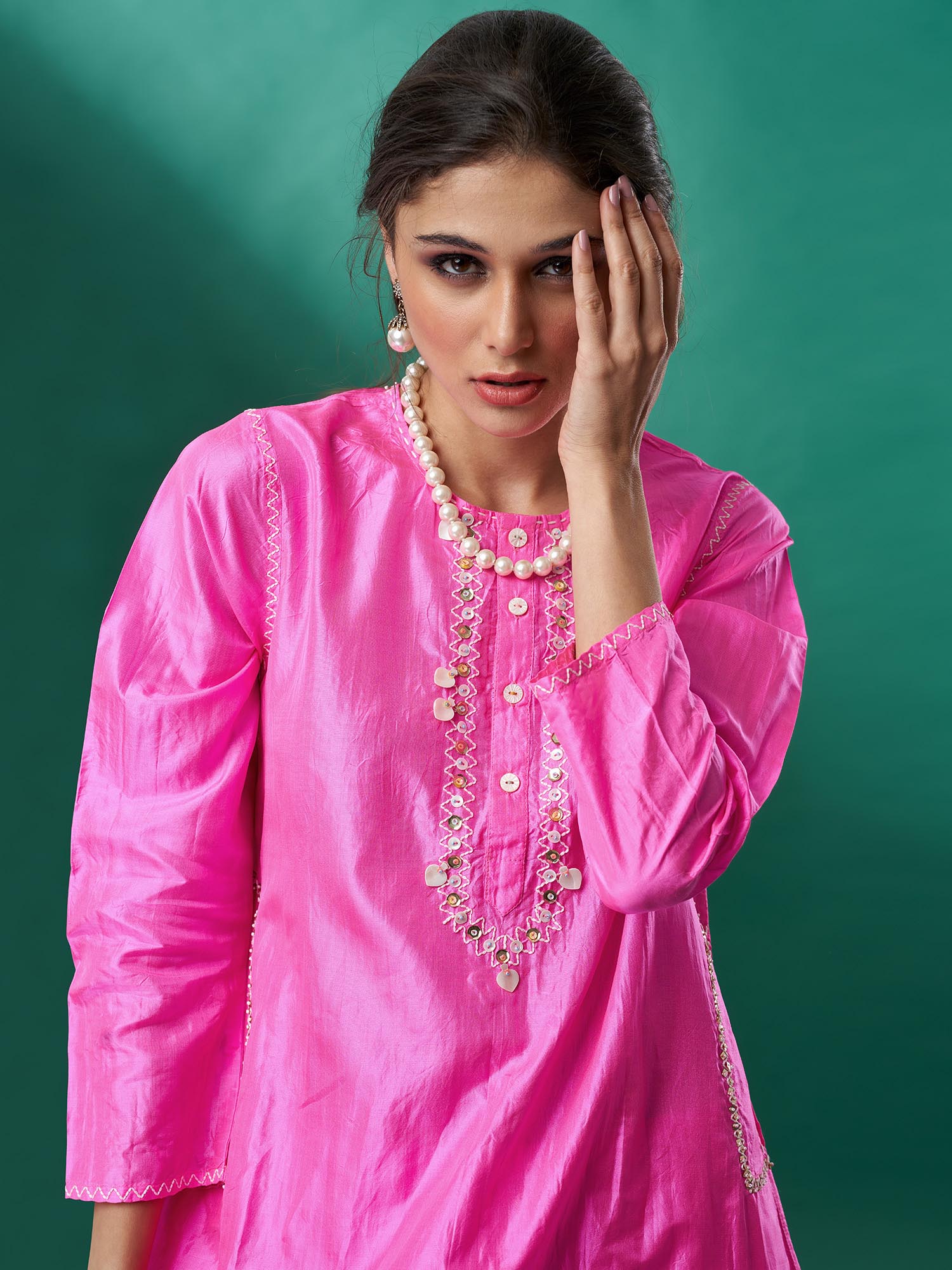 Lilypool Washed Silk Matching Set