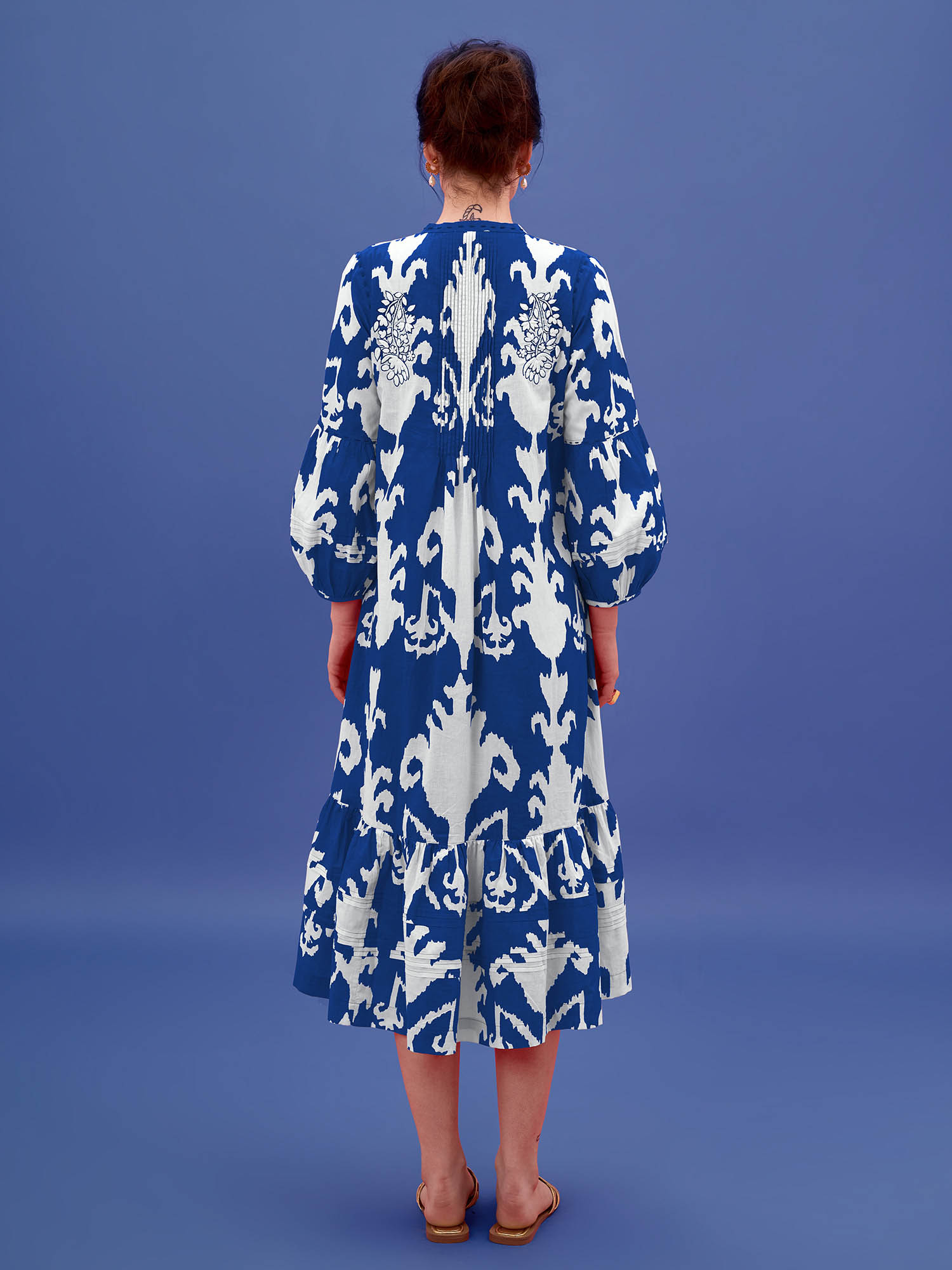 Mahi Cotton Print Dress