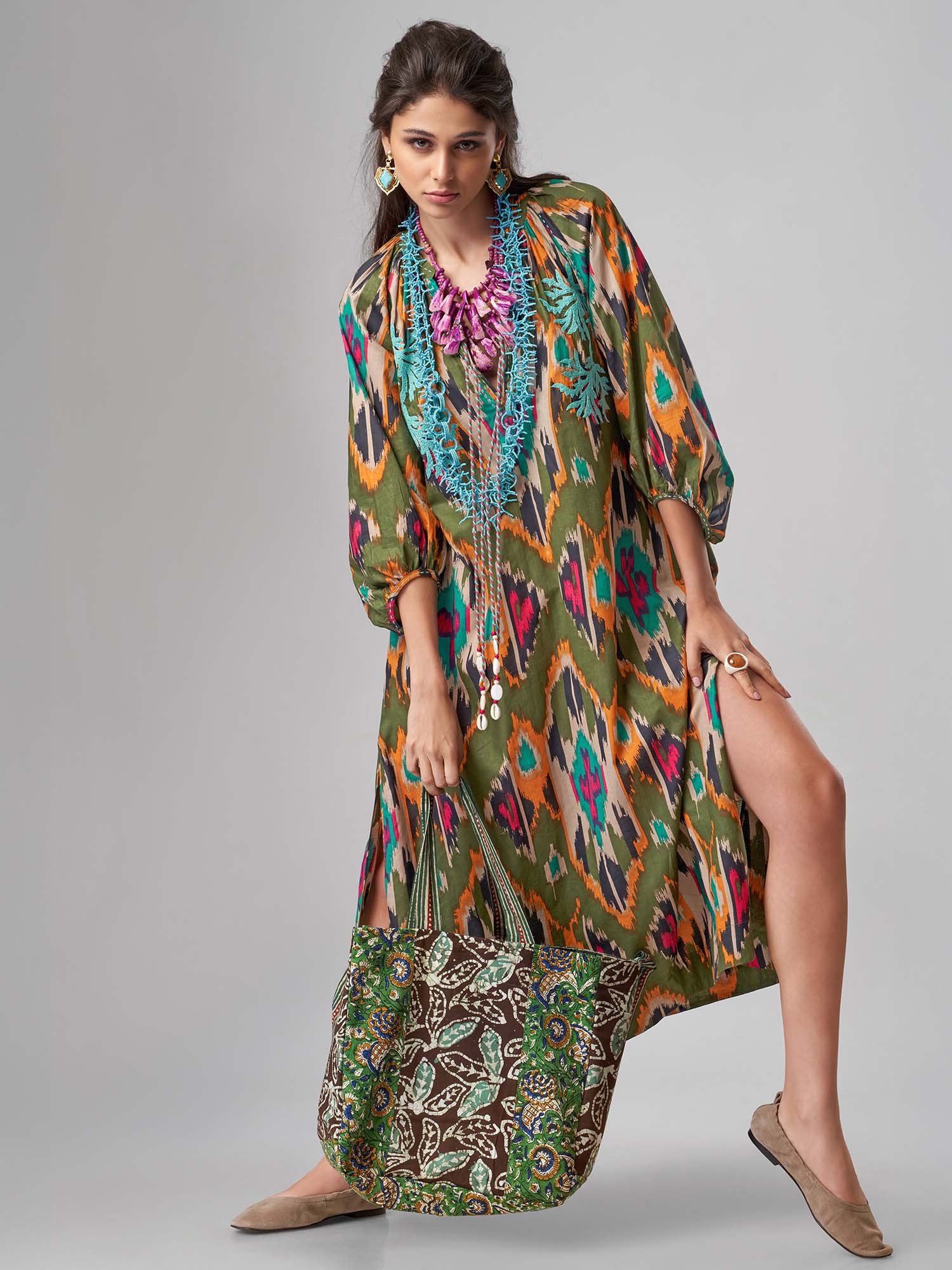 Mariner Cotton Kaftan