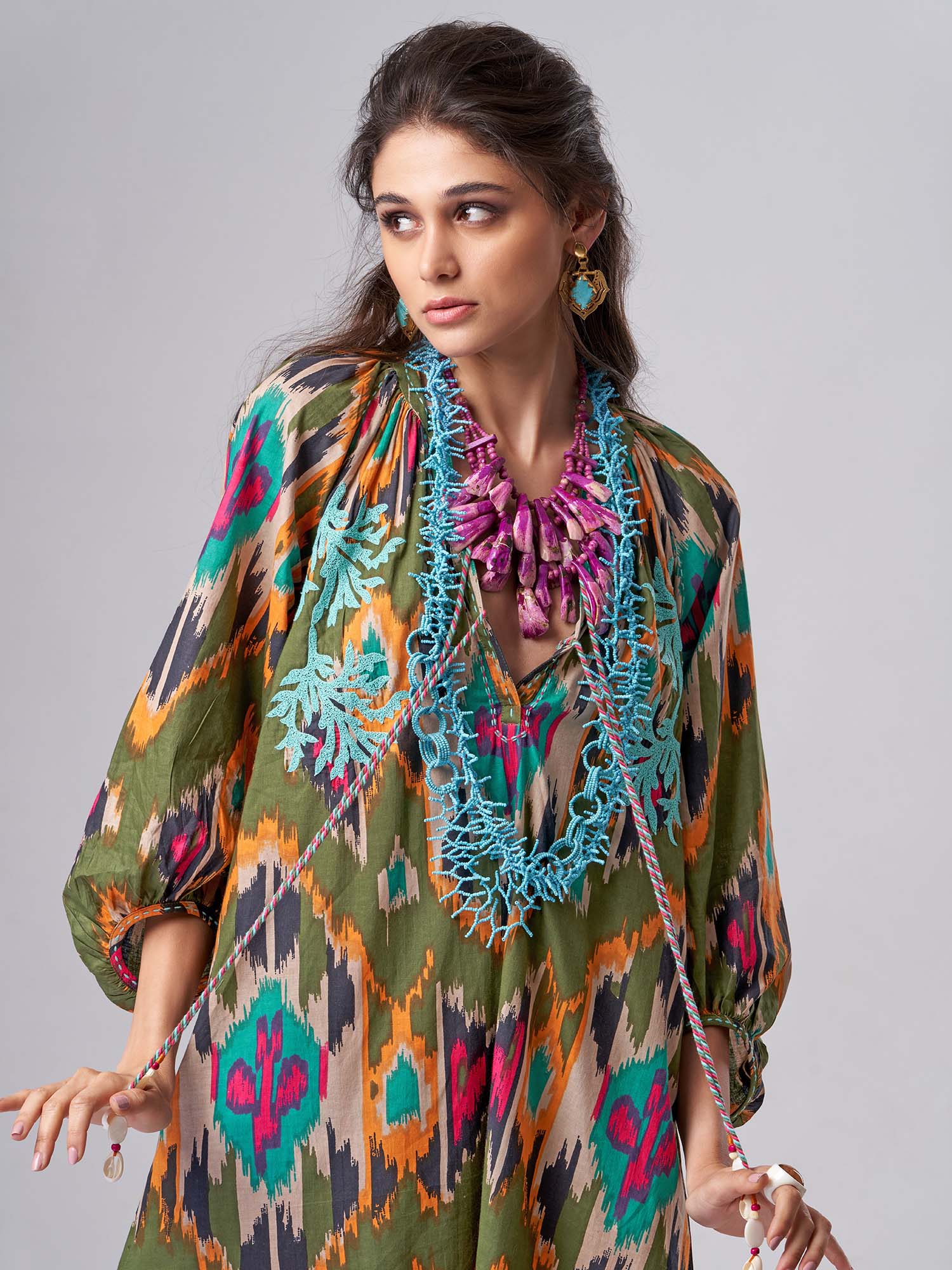 Mariner Cotton Kaftan