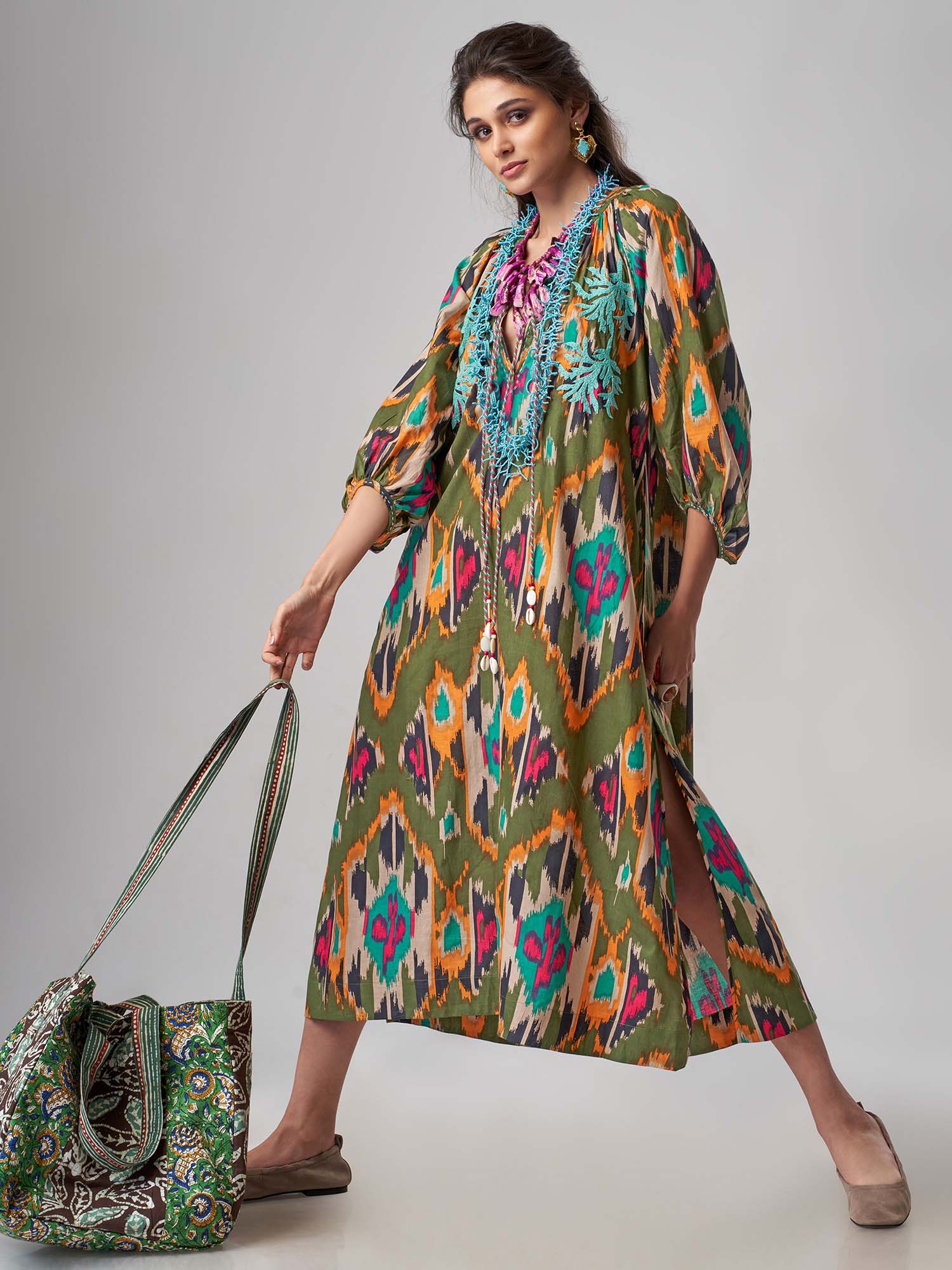 Mariner Cotton Kaftan
