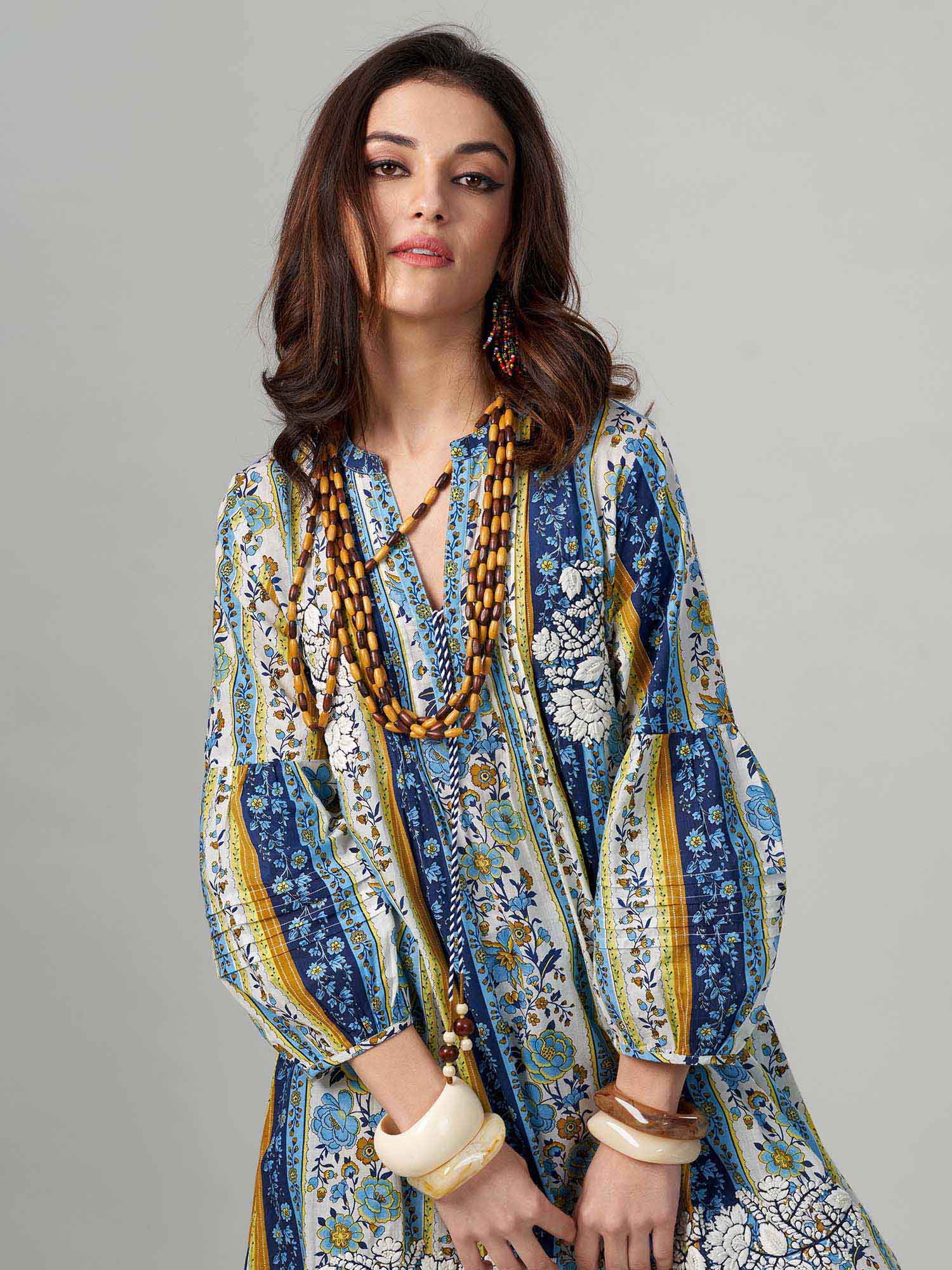 Mehraab Cotton Maxi Dress