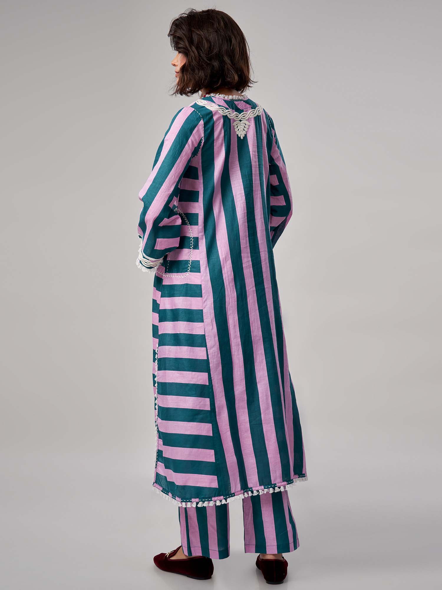 Nour-el-Nil Cotton Kaftan