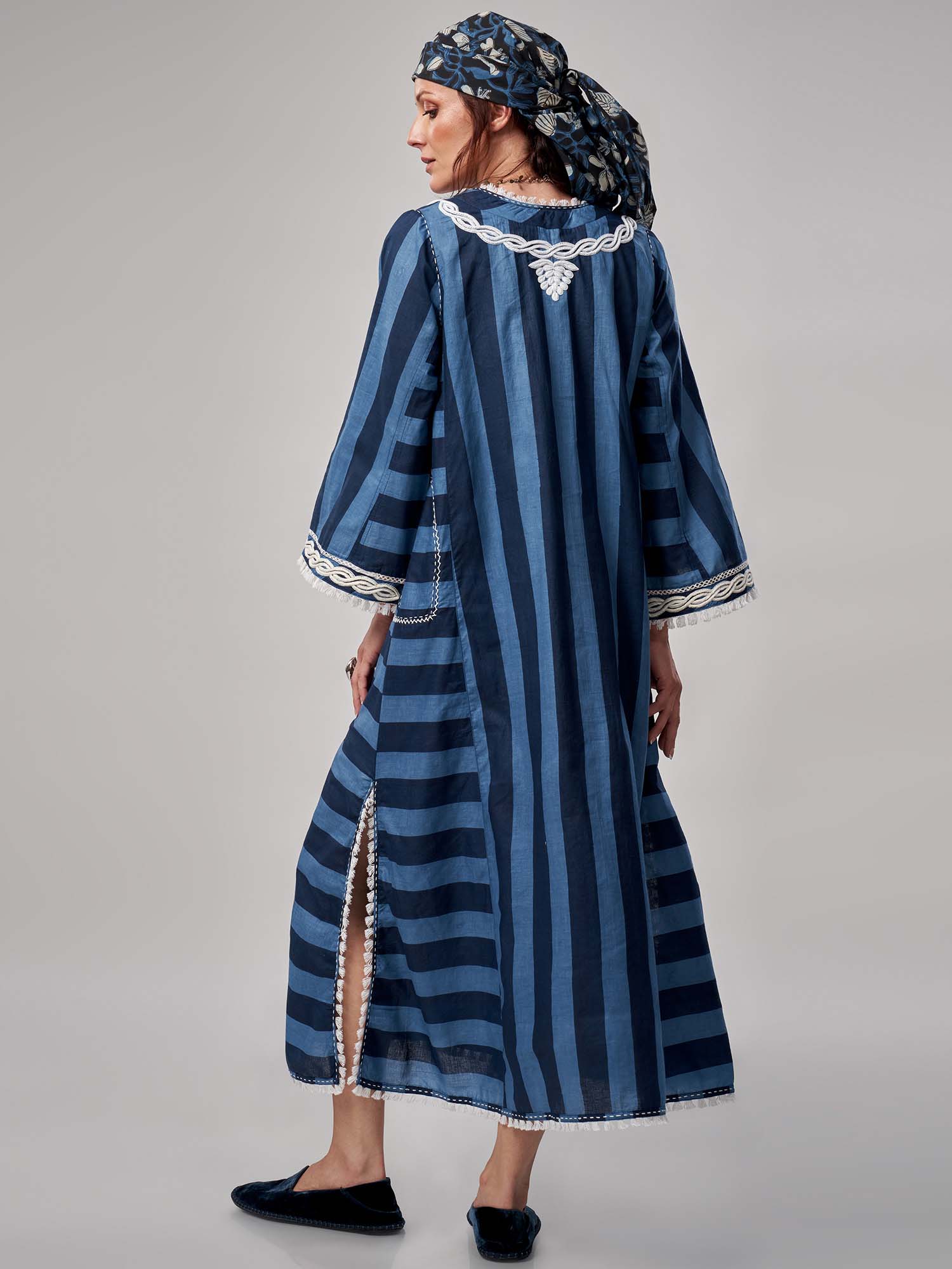 Nour-el-Nil Cotton Kaftan
