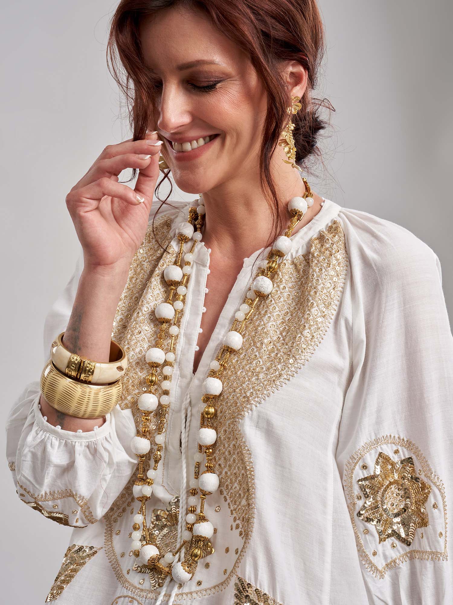 Nourilim Cotton Kaftan