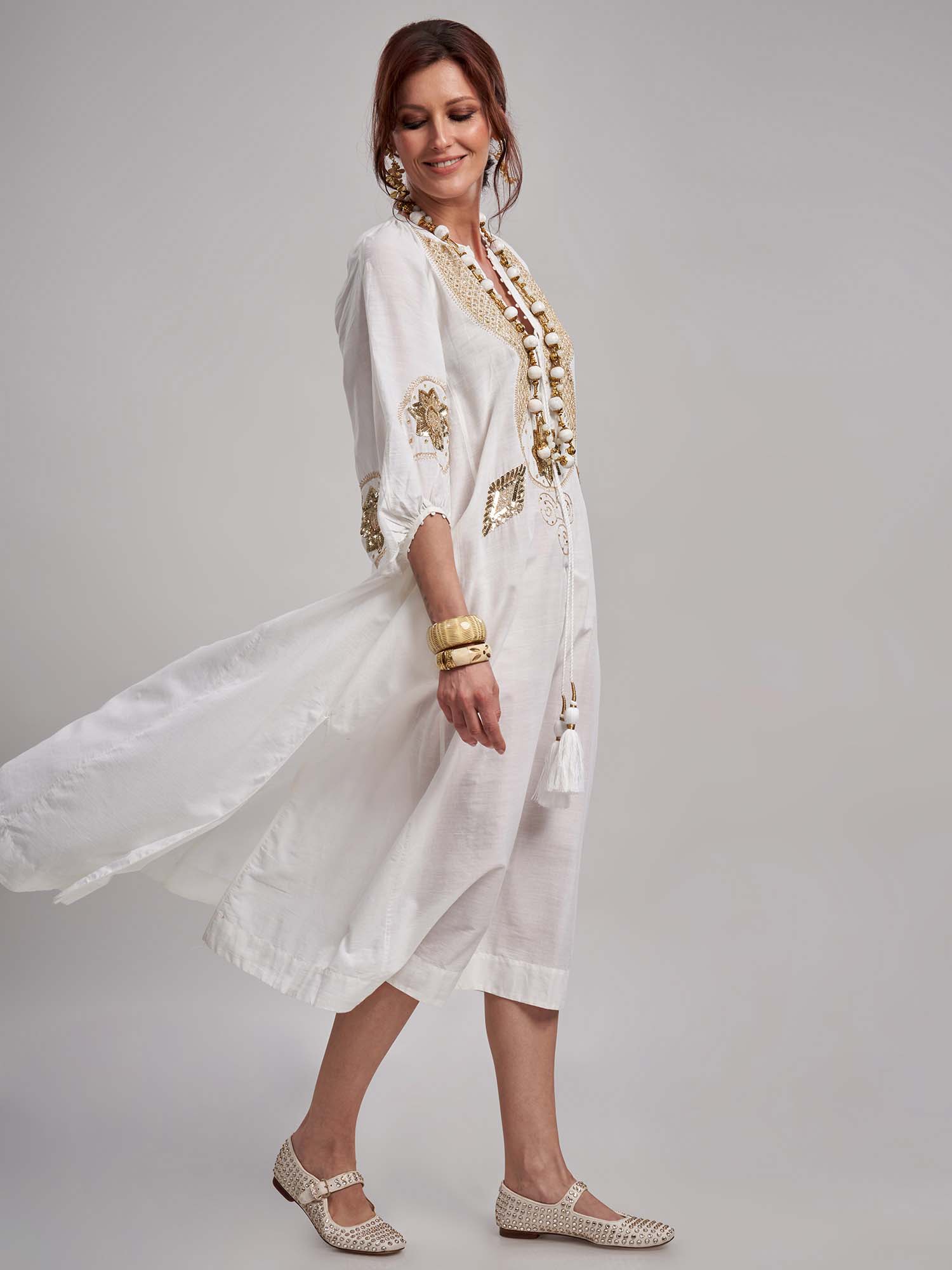Nourilim Cotton Kaftan