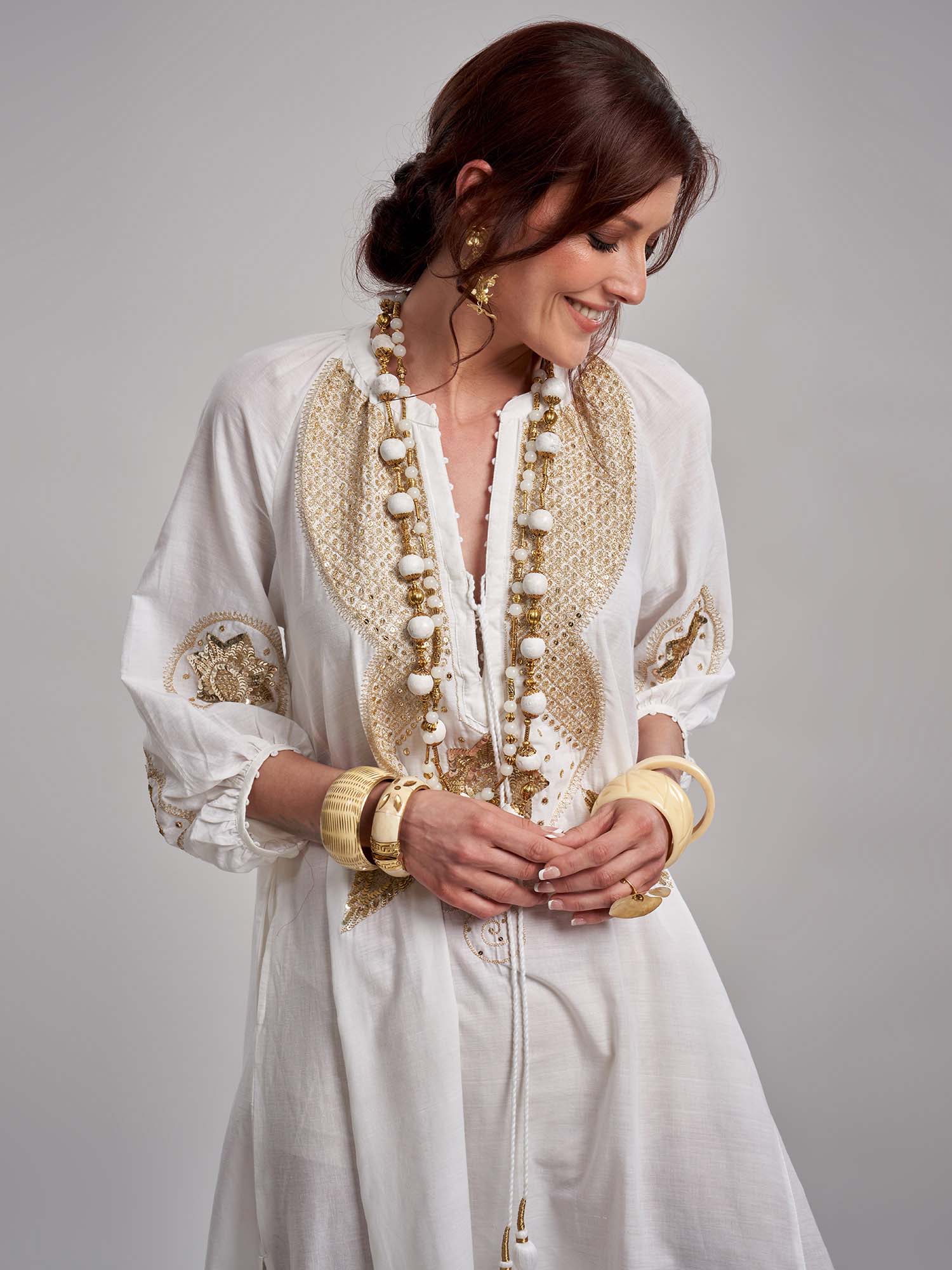Nourilim Cotton Kaftan