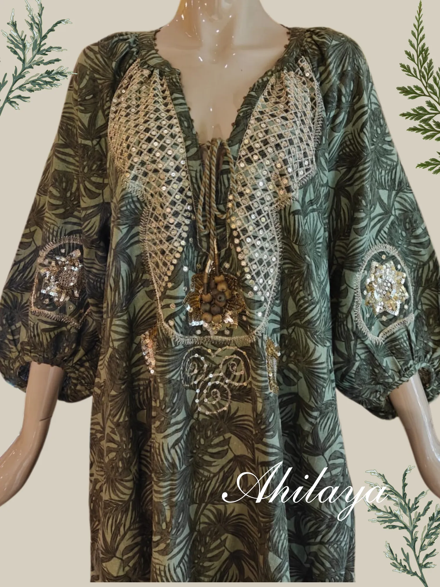 Nourilim Cotton Kaftan