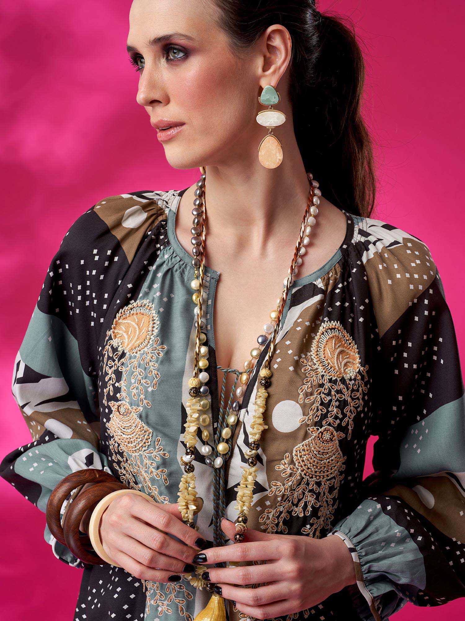 Nubian Cotton Kaftan