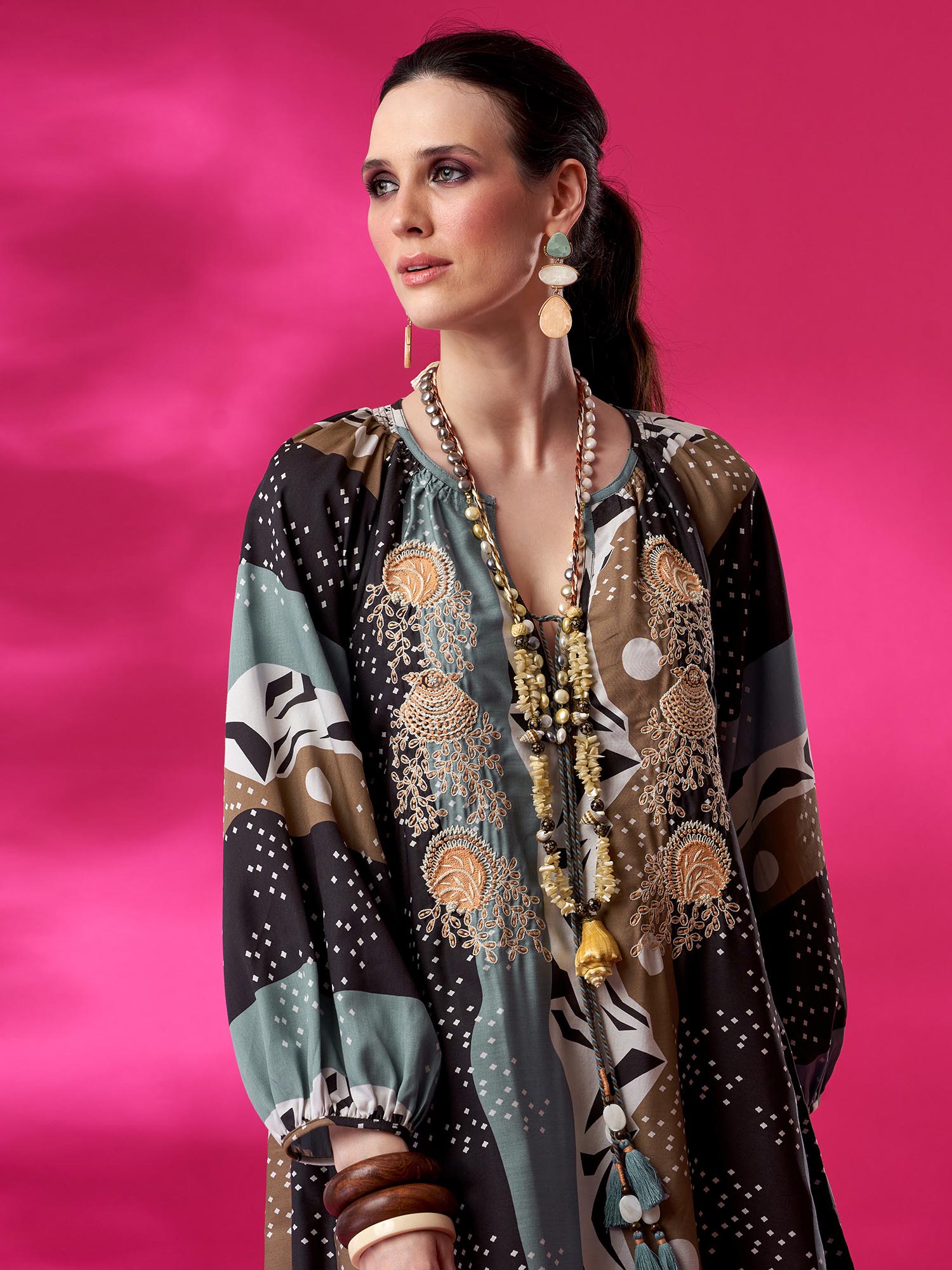 Nubian Cotton Kaftan