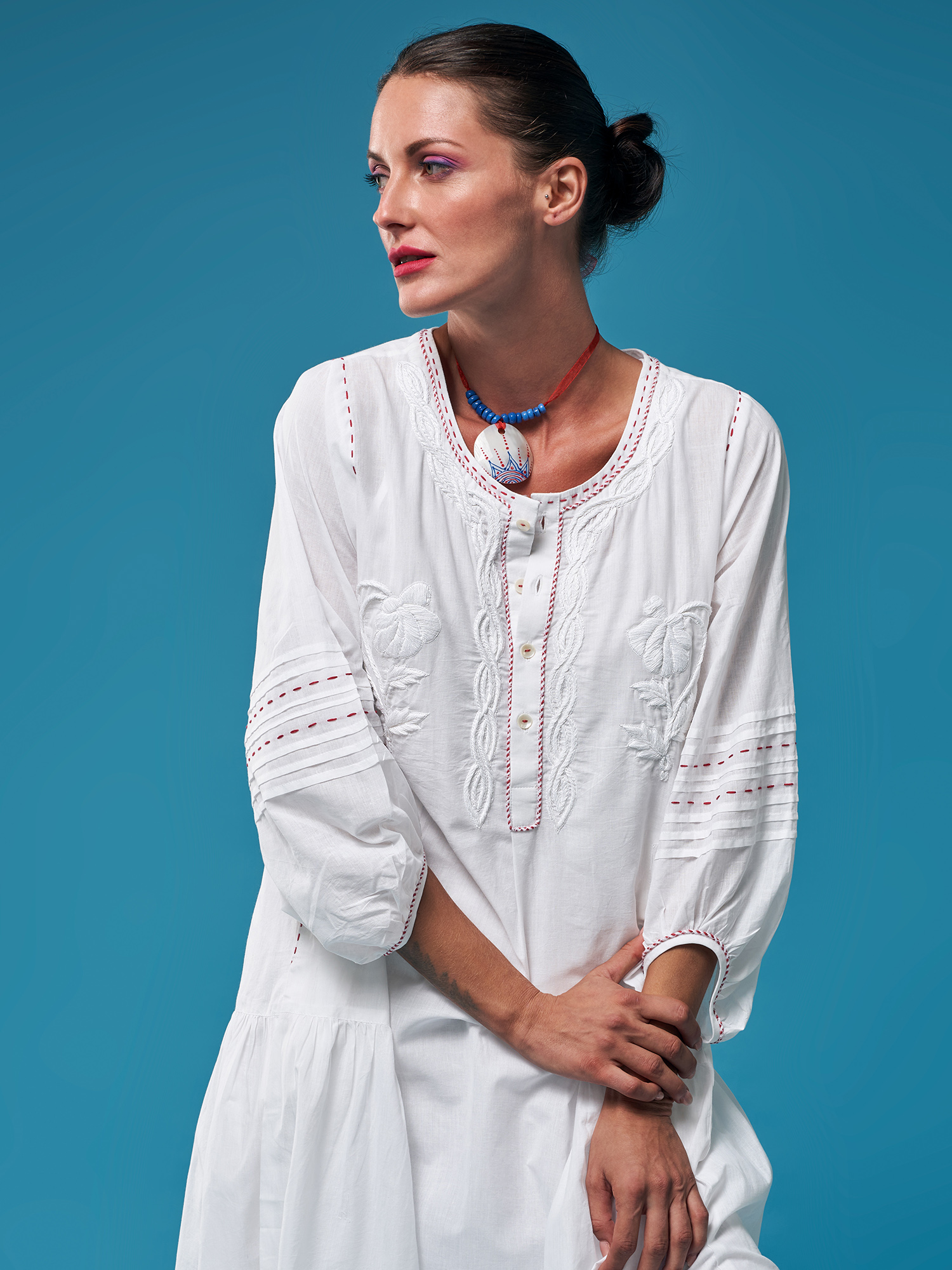 Olympia Cotton Dress