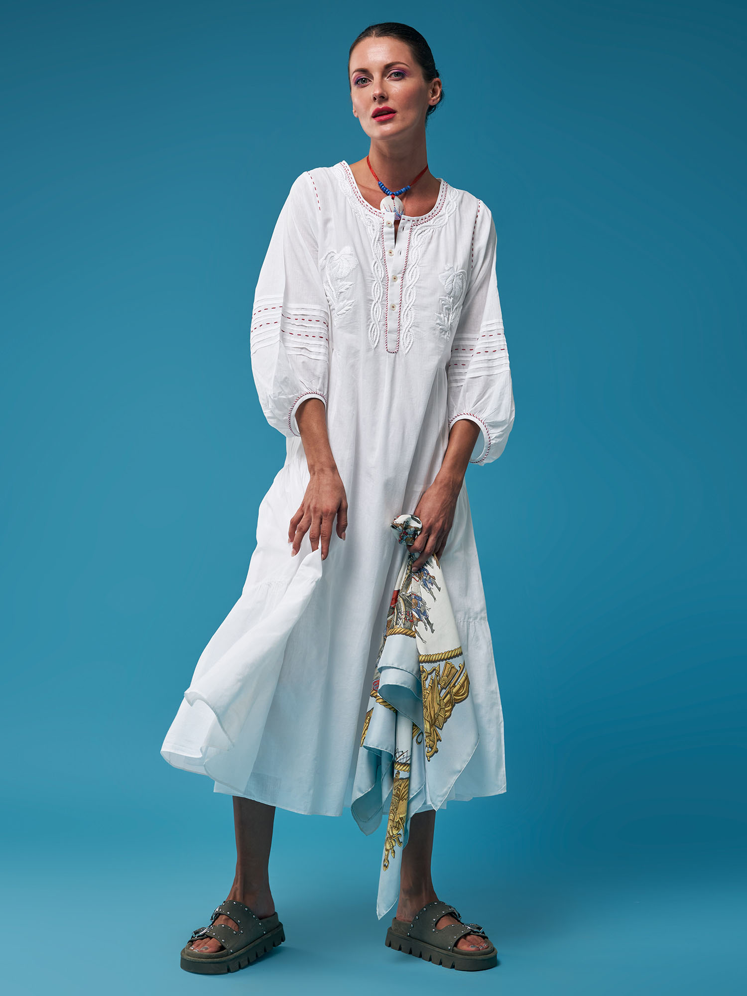 Olympia Cotton Dress