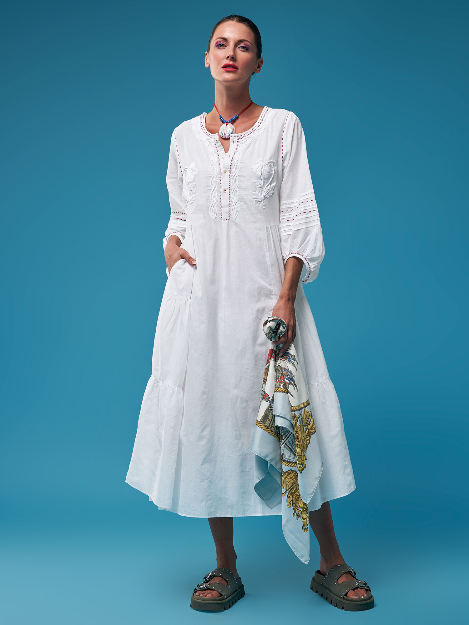 Olympia Cotton Dress