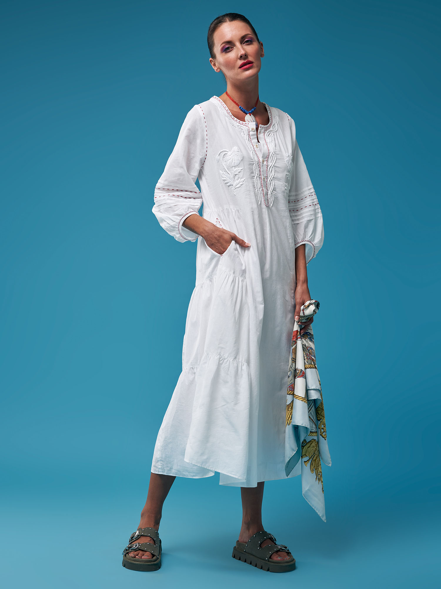 Olympia Cotton Dress