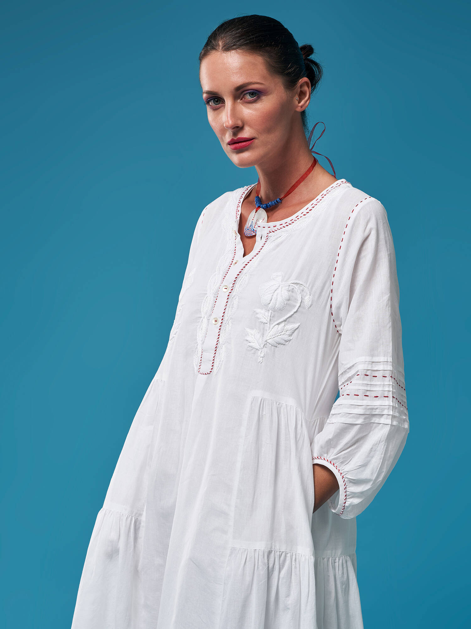 Olympia Cotton Dress