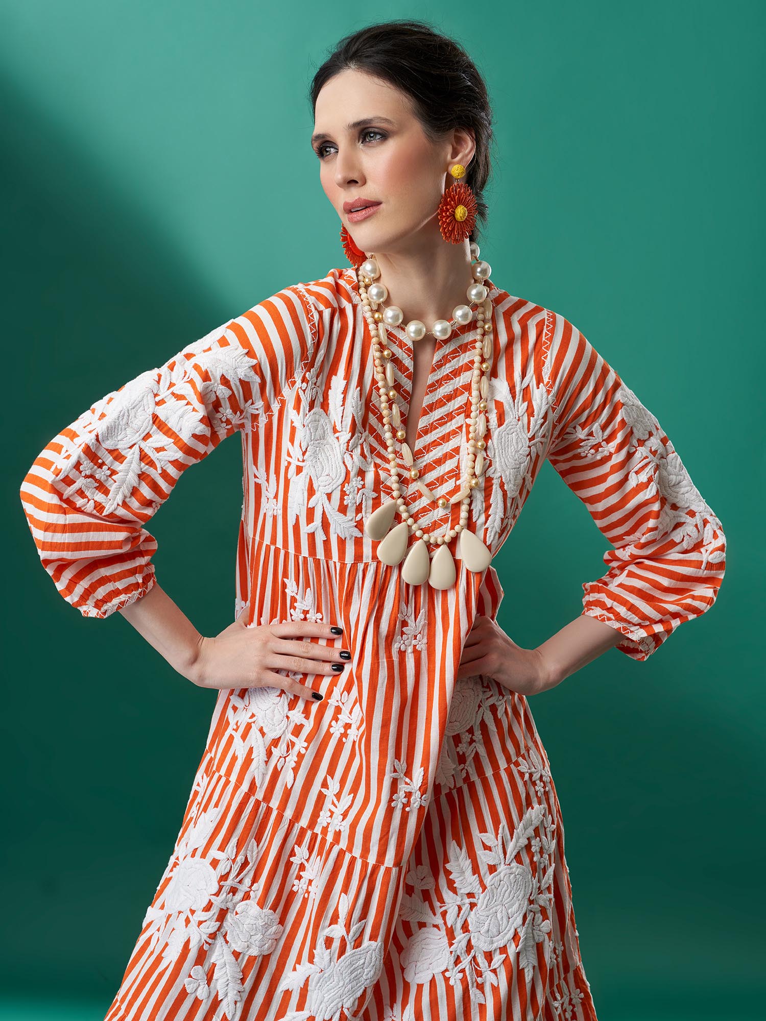 Palm Beach Cotton Maxi Dress