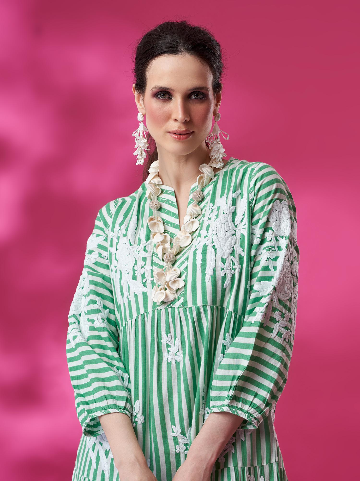 Palm Beach Cotton Maxi Dress