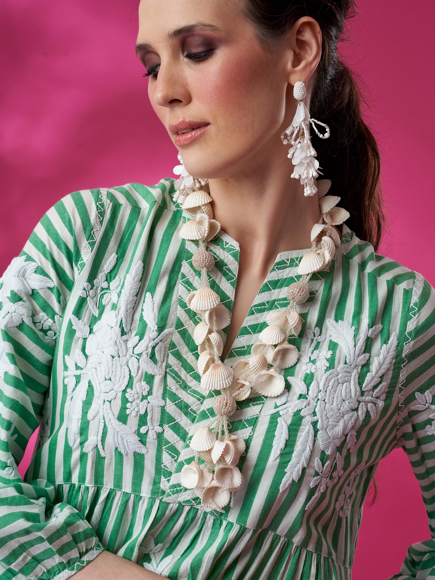 Palm Beach Cotton Maxi Dress