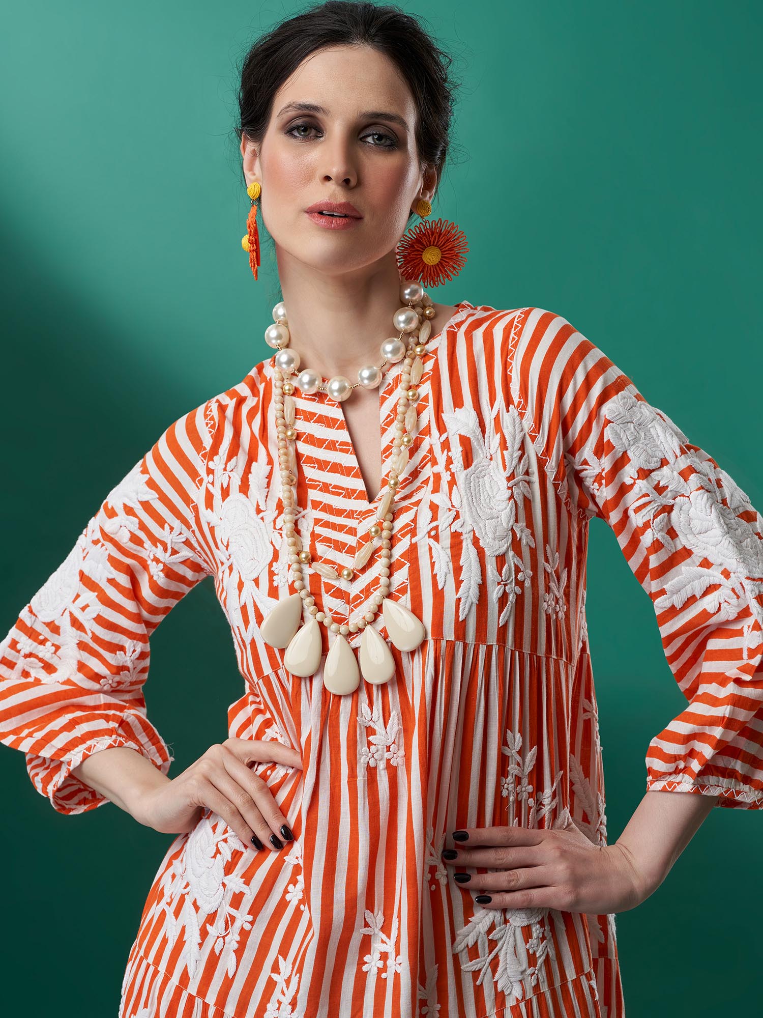 Palm Beach Cotton Maxi Dress