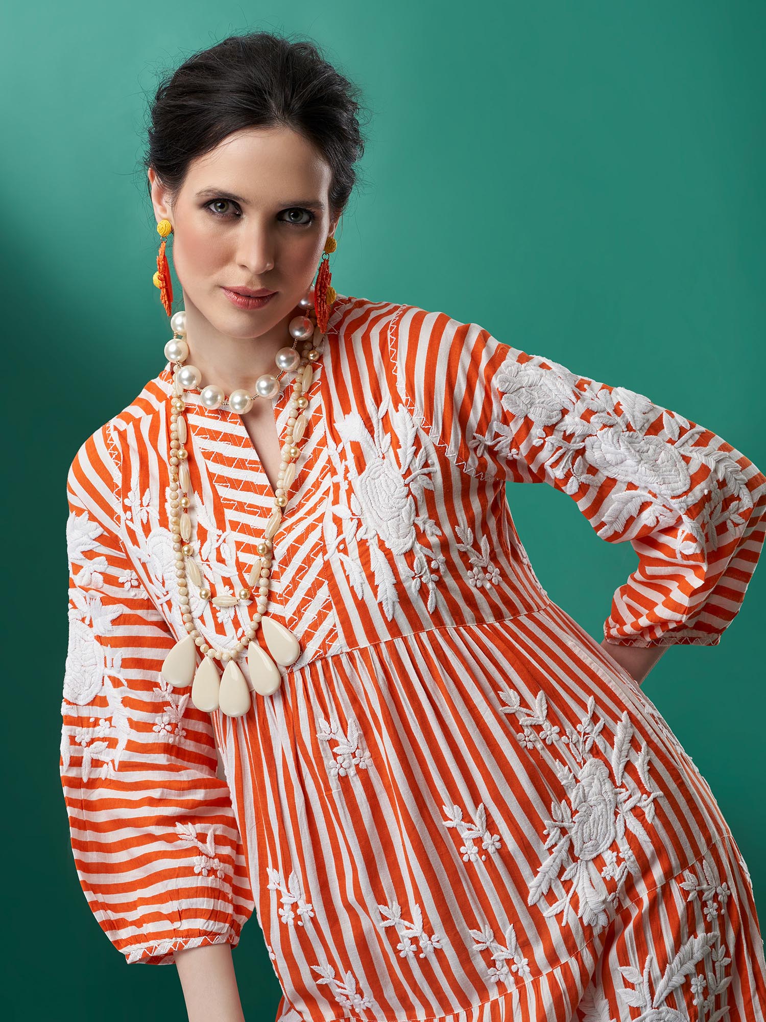 Palm Beach Cotton Maxi Dress