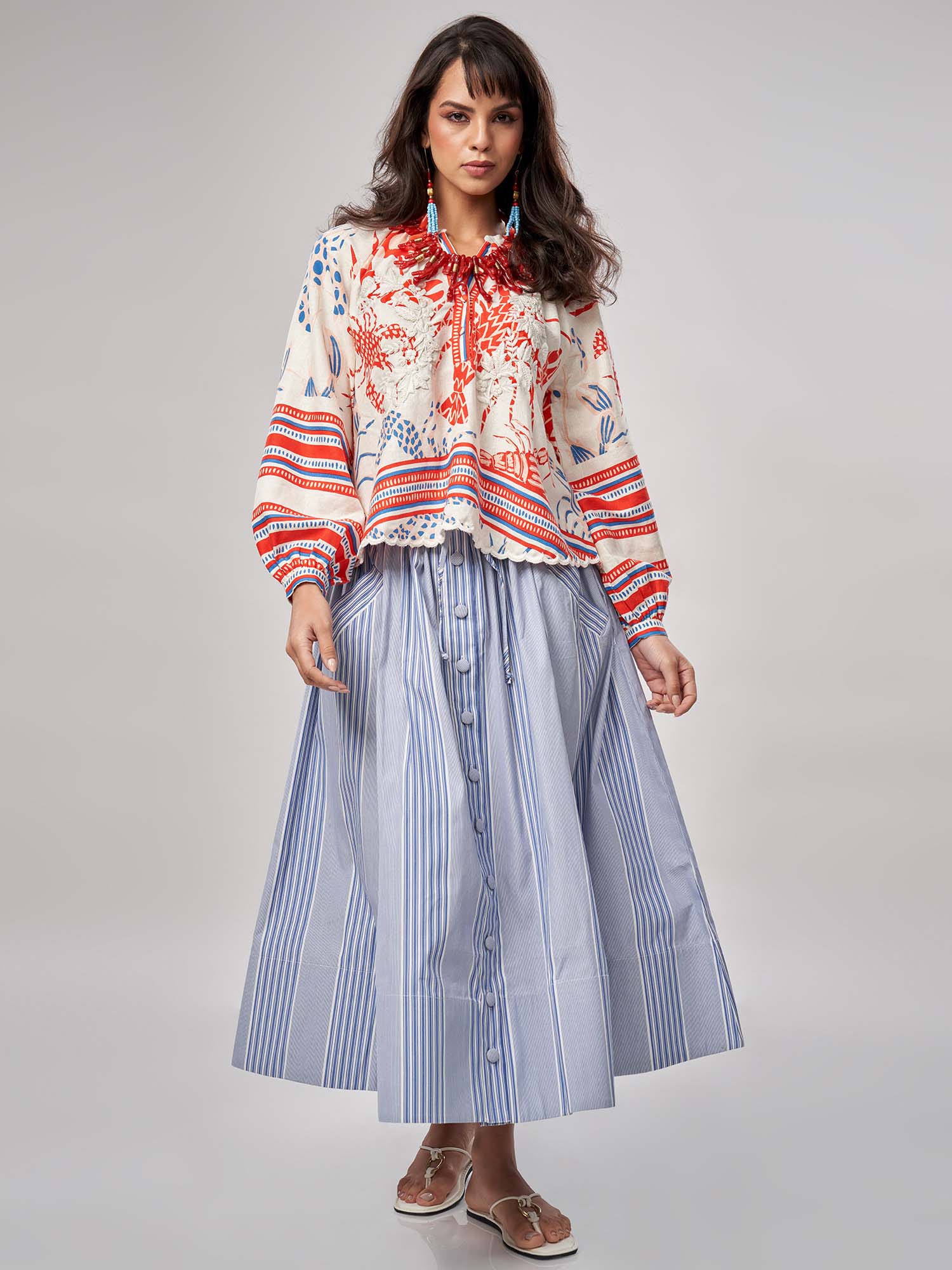 Panjim Cotton Blouse