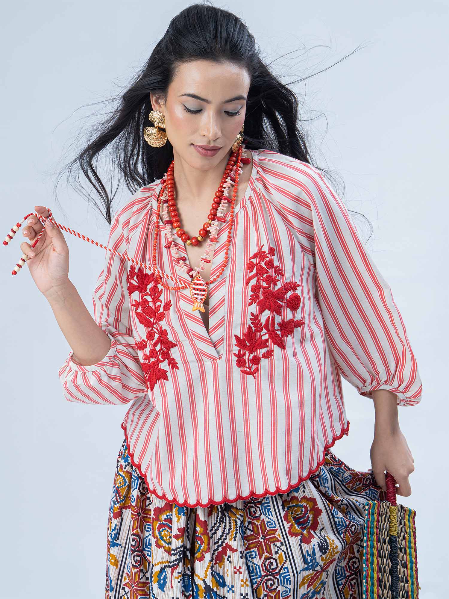 Panjim Cotton Blouse