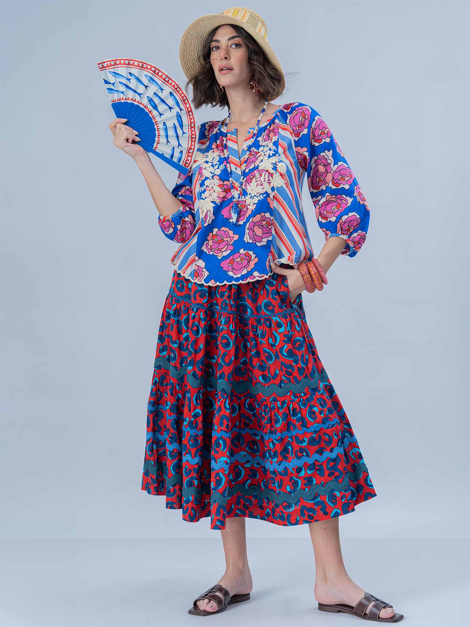 Panjim Cotton Blouse