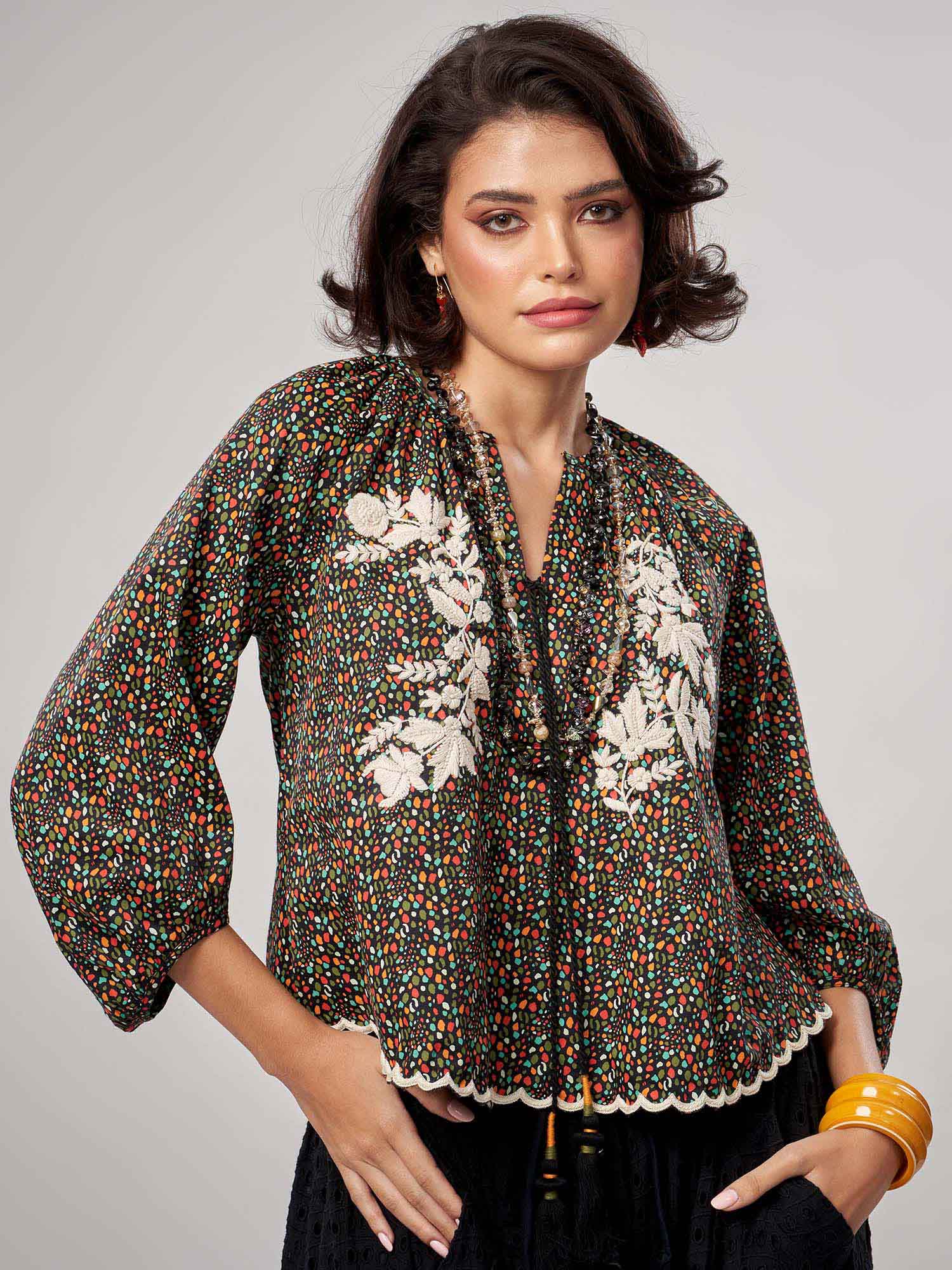 Panjim Cotton Blouse
