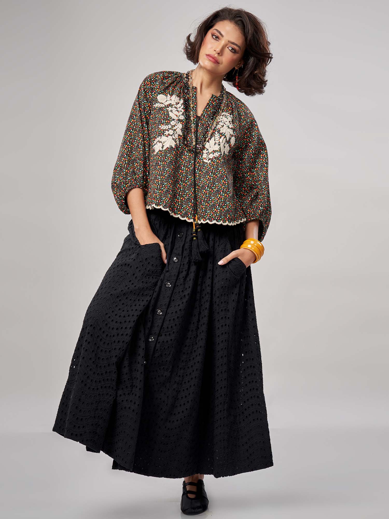 Panjim Cotton Blouse