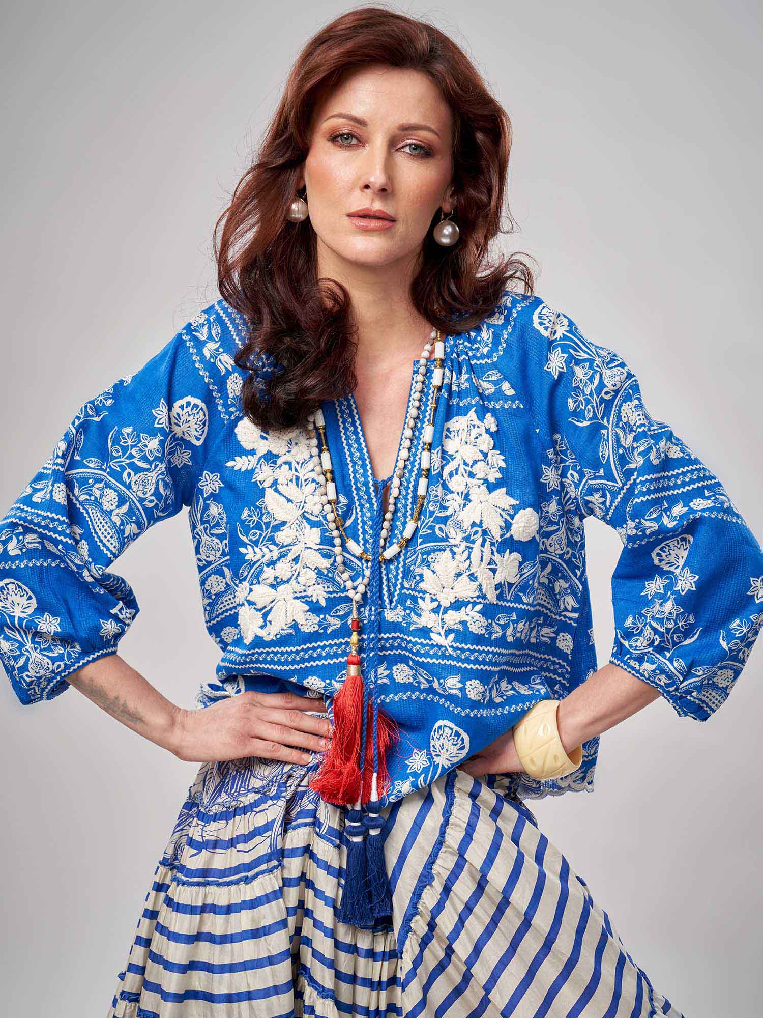 Panjim Cotton Blouse