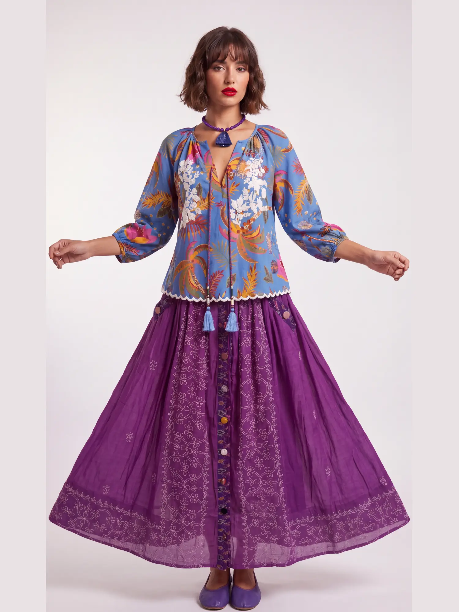 Panjim Cotton Blouse